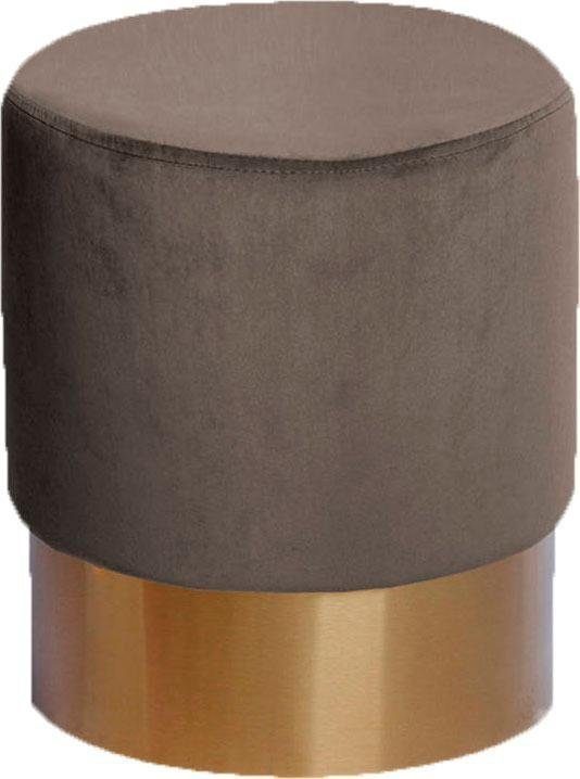 Kayoom Hocker Nano 110, Hocker in stilvollem Design, runde Form, mit Fuß au günstig online kaufen