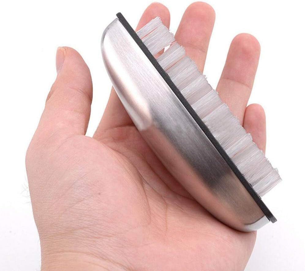 VABIONO Nagelbürste Nagelbürsten mit Edelstahlgriff 3er Set, 3er, Kostenfreier Versand