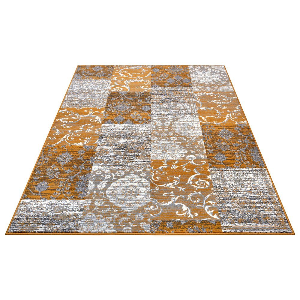 HANSE Home Designteppich Teppich Bloques Senfgelb, günstig online kaufen