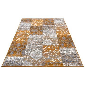 Designteppich Teppich Bloques Senfgelb, HANSE Home, rechteckig, Höhe: 9 mm