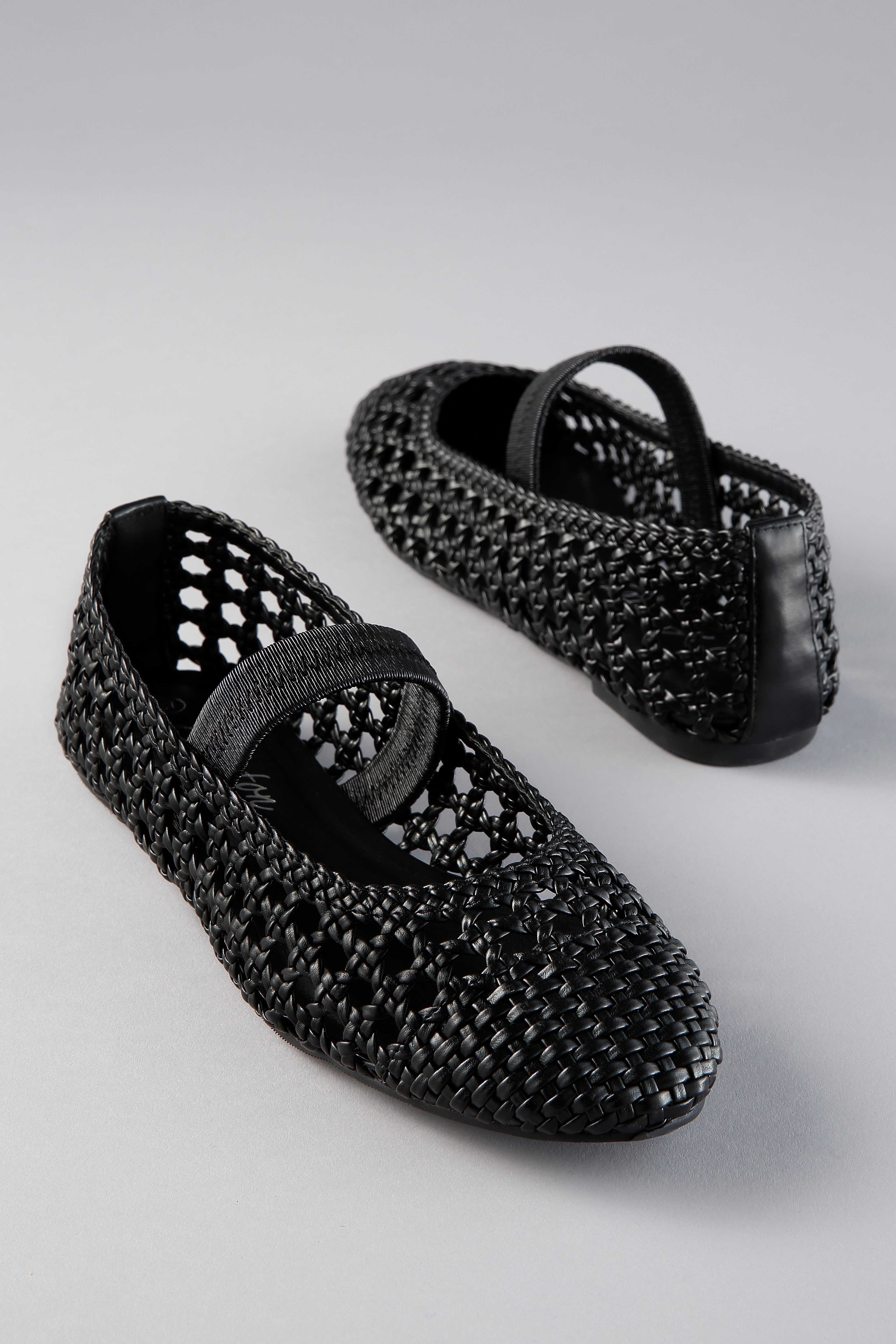 Aniston SHOES Ballerina Sommerschuh in Flechtoptik - NEUE KOLLEKTION