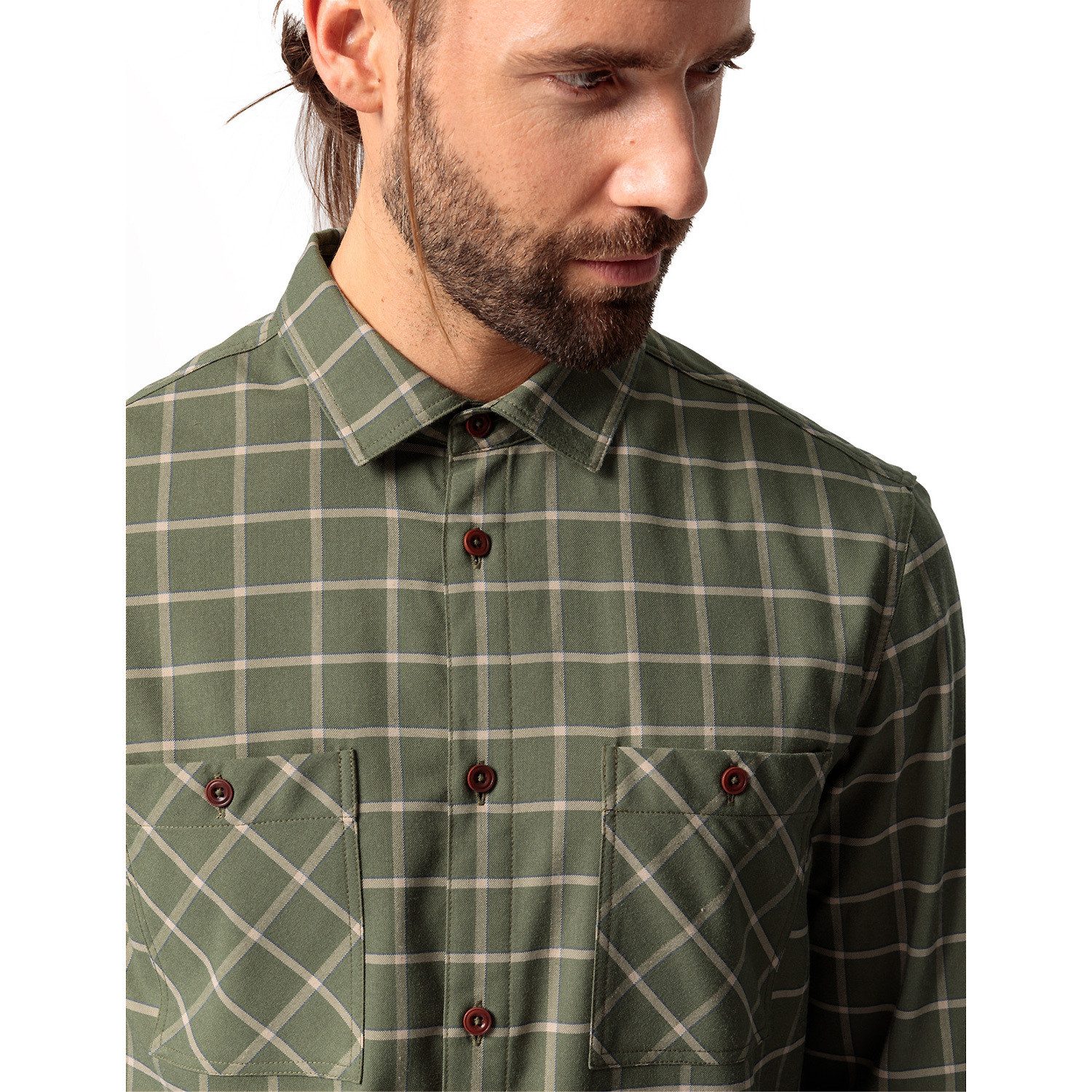 VAUDE Outdoorhemd Hemd MENS JERPEN LS SHIRT IV