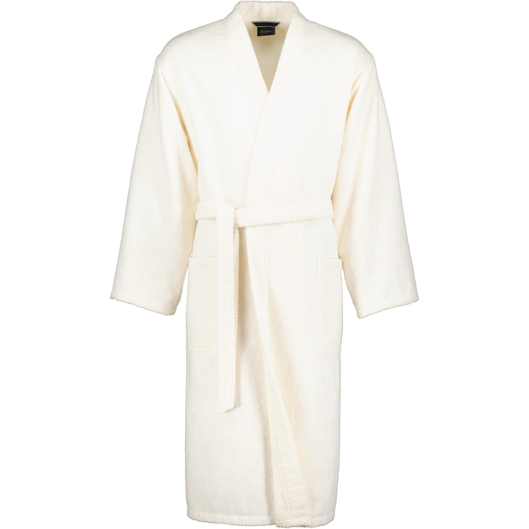 Cawö Herrenbademantel Pure 5622 Kimono Frottier, Kimono, 100% Baumwolle