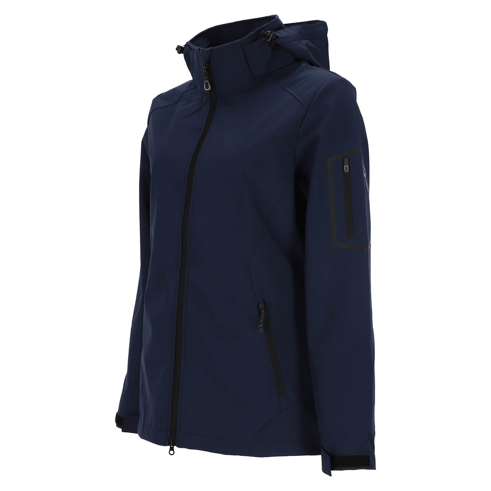 Blue Wave Softshelljacke Louisa Damen Outdoor-Jacke Louisa mit Kapuze - winddicht und atmungsaktiv – Bild 3 von 5