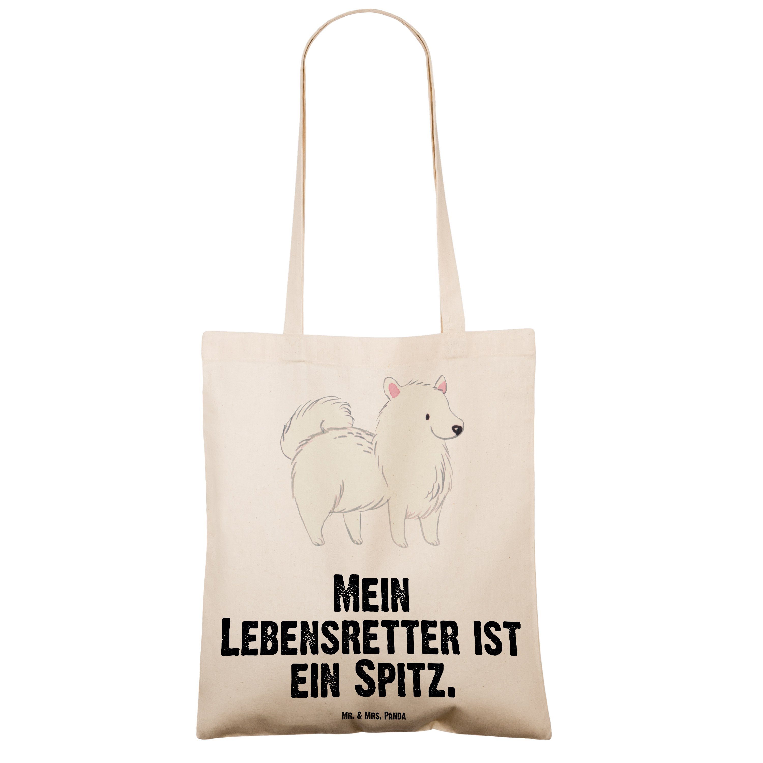 Beutel, Mrs. Geschenk, - (1-tlg) Tragetasche & Panda Jutebeutel, Beut Transparent Spitz - Mr. Lebensretter