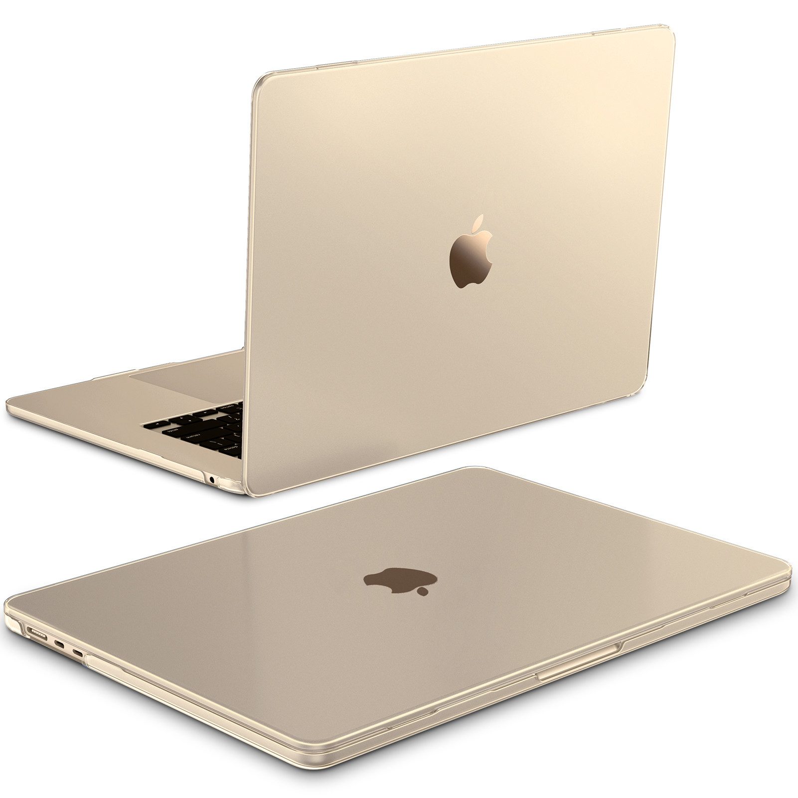 Fintie Laptop-Hülle für MacBook Air 15'' M5 M4 M3 M2(2026-2023) A3448 A3241 A3114 A2941, [100% Entspricht der Offiziellen Farbe] Ultradünne Matte Hartschale