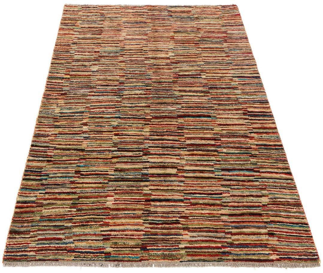 Wollteppich Streifen Multicolore 178 x 119 cm, morgenland, rechteckig, Höhe: 8 mm, Handgeknüpft