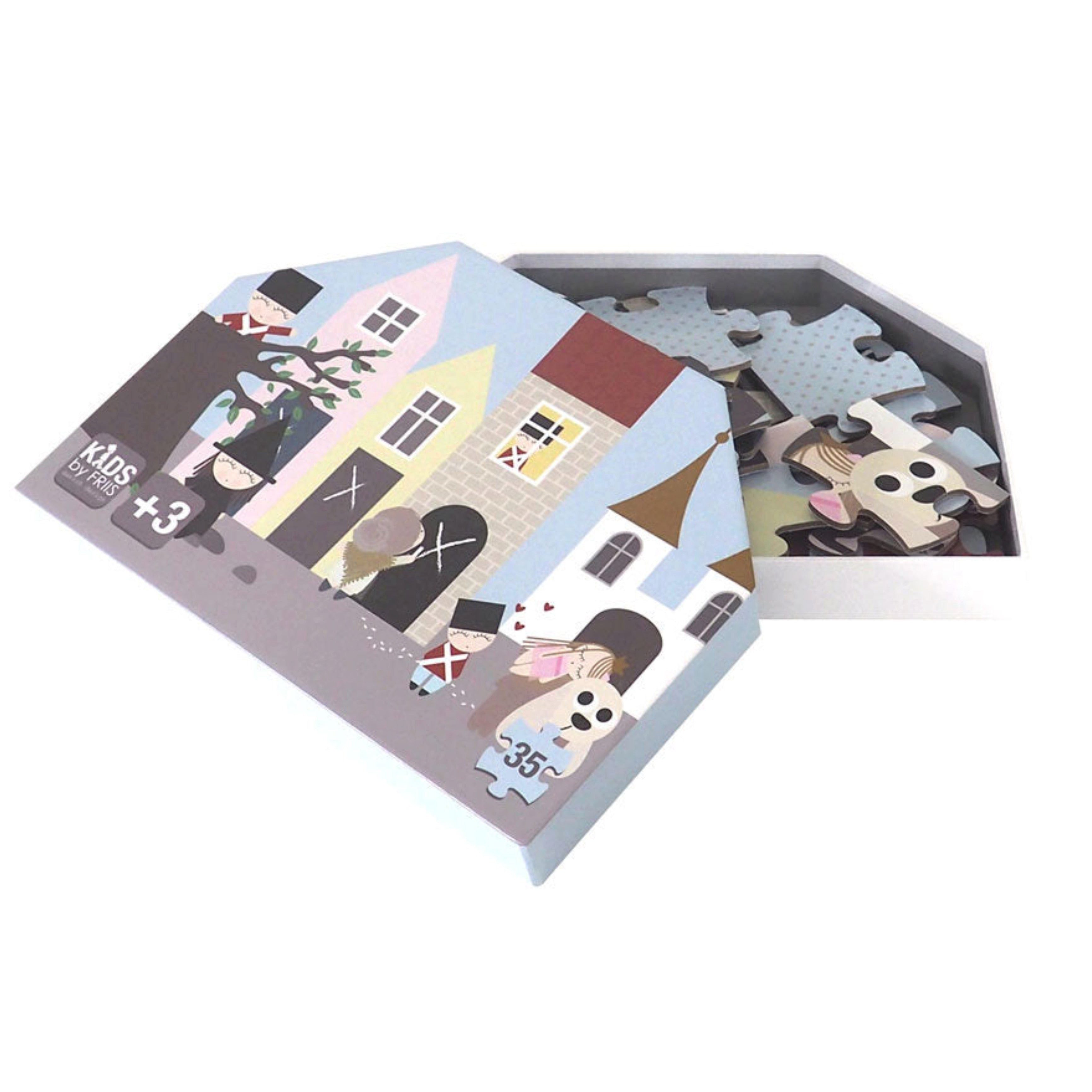 Friis Company Puzzle Puzzle 35 Teile " Das Feuerzeug " von KIDS by FRIIS (danish Design) Ex, Puzzleteile