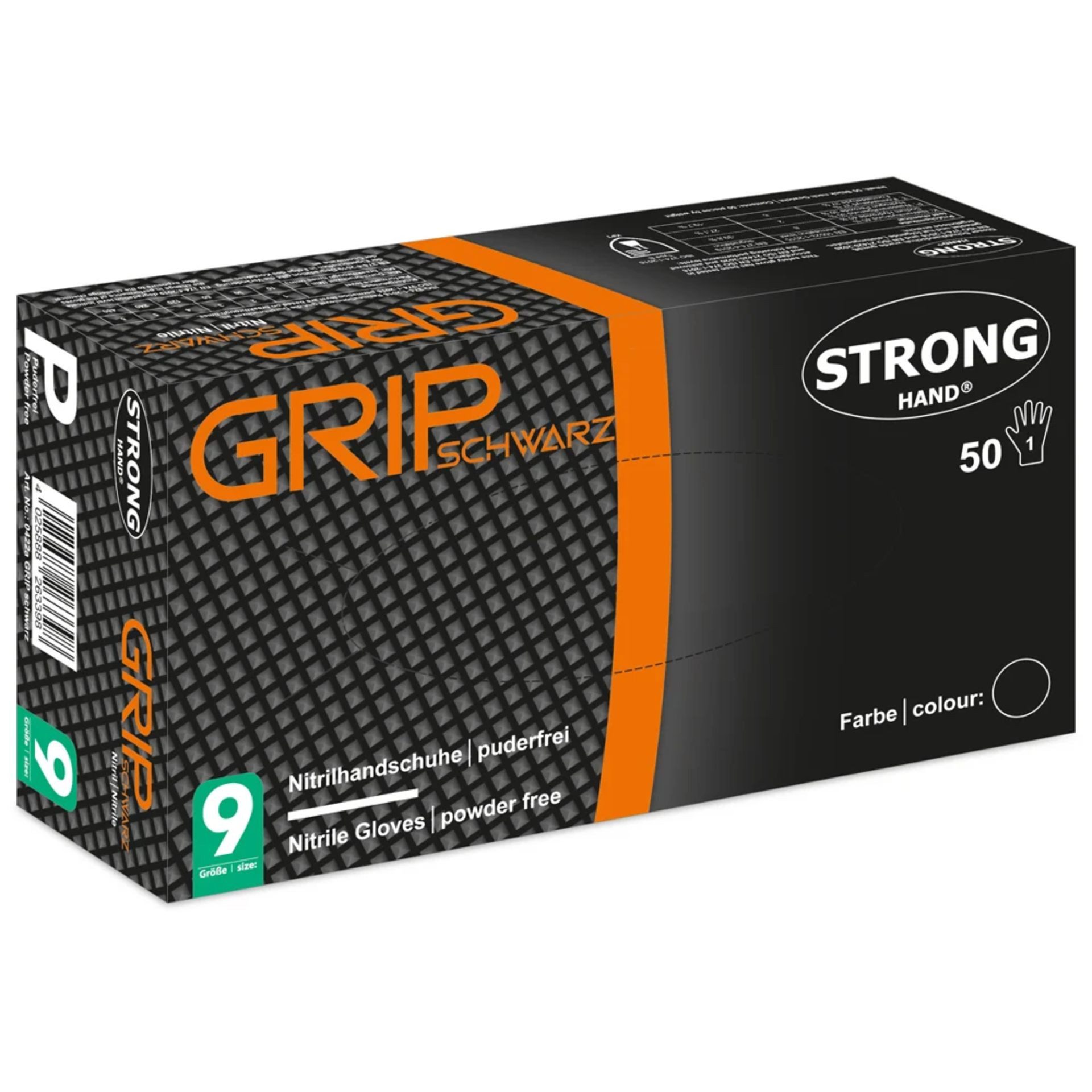 Stronghand Einweghandschuhe Einmalhandschuhe Power Grip Nitril günstig online kaufen