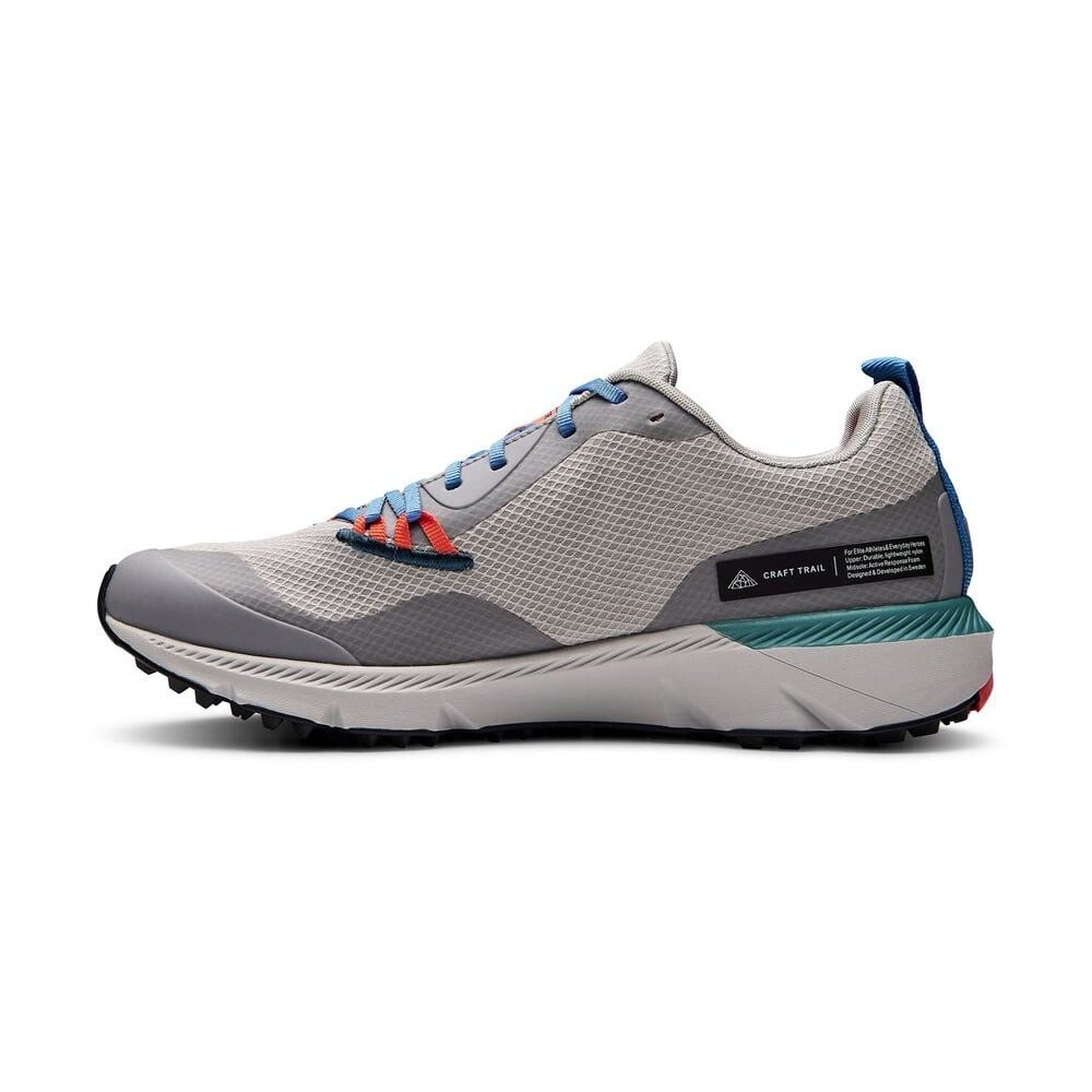 Craft ADV Nordic Trail (atmungsaktiv, strapazierfähige Sohle) grau/bunt Laufschuh