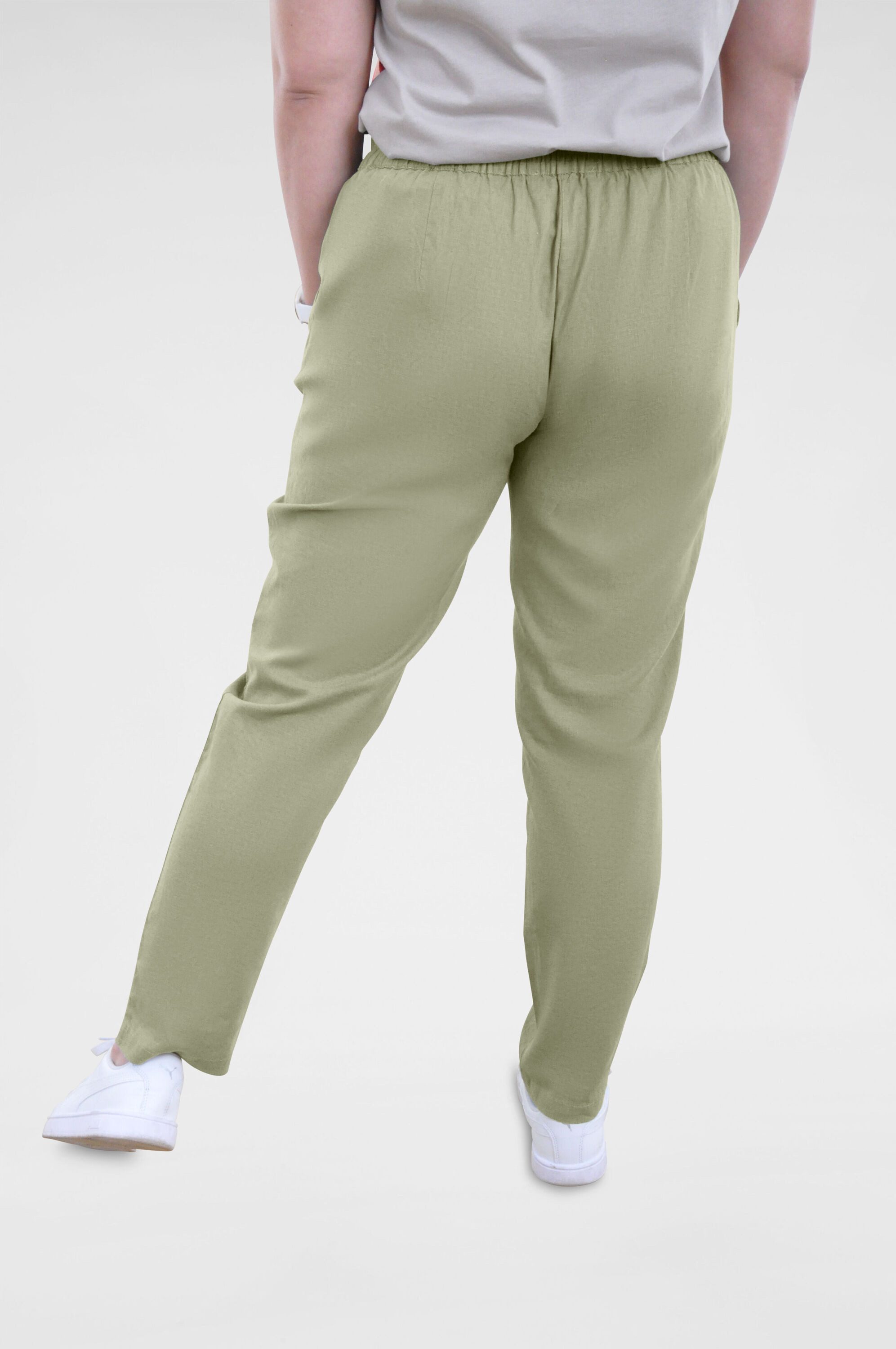 NAVIGAZIONE Stoffhose Damen Leinenhose