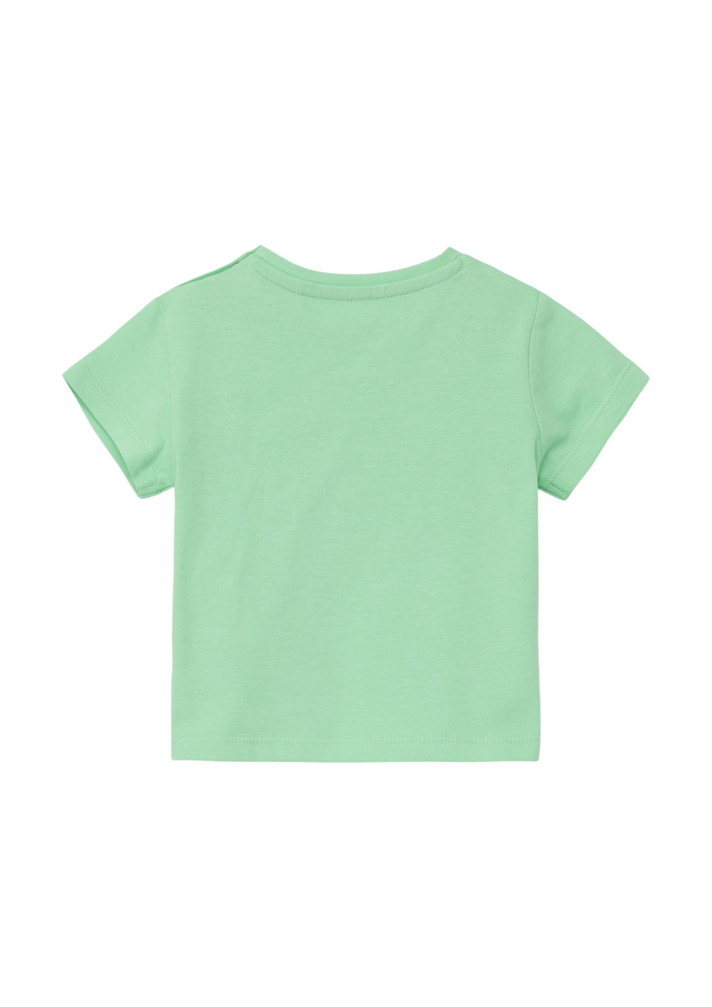 s.Oliver Kurzarmshirt Baumwollshirt mit Brusttasche Rüschen, günstig online kaufen