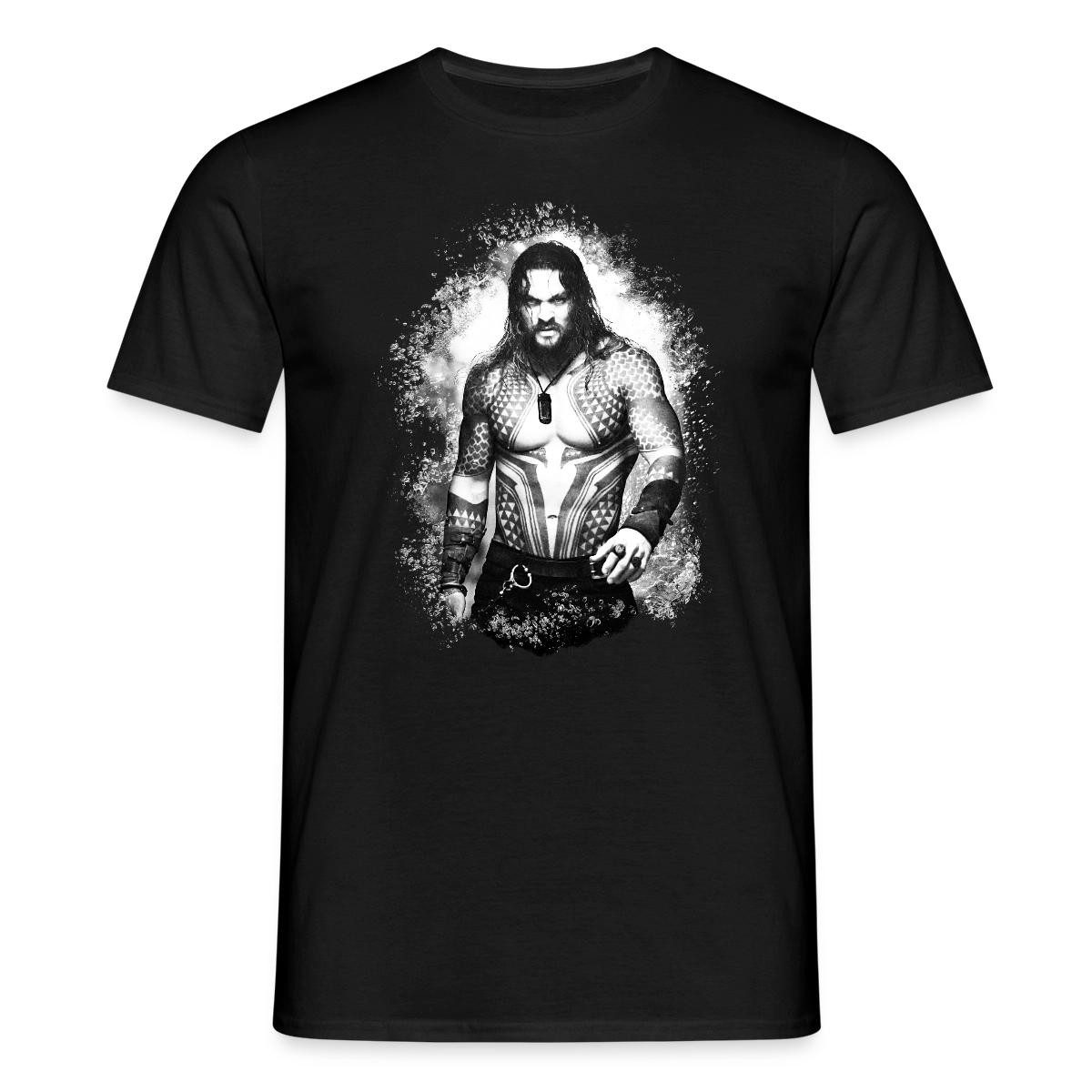 Spreadshirt T-Shirt Aquaman Film Aquaman Kampfbereit Männer T-Shirt (1-tlg)