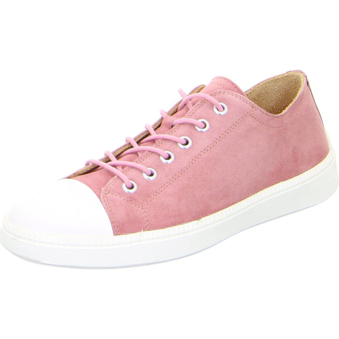 Think! Think! Schuhe, Schnürschuh Turna - Rauleder Schnürschuh rosa 048434