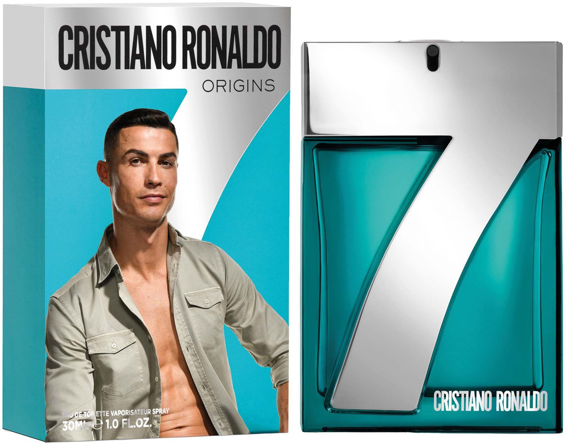 CRISTIANO RONALDO Eau de Toilette 7 Origins, mit erfrischender Kopfnote