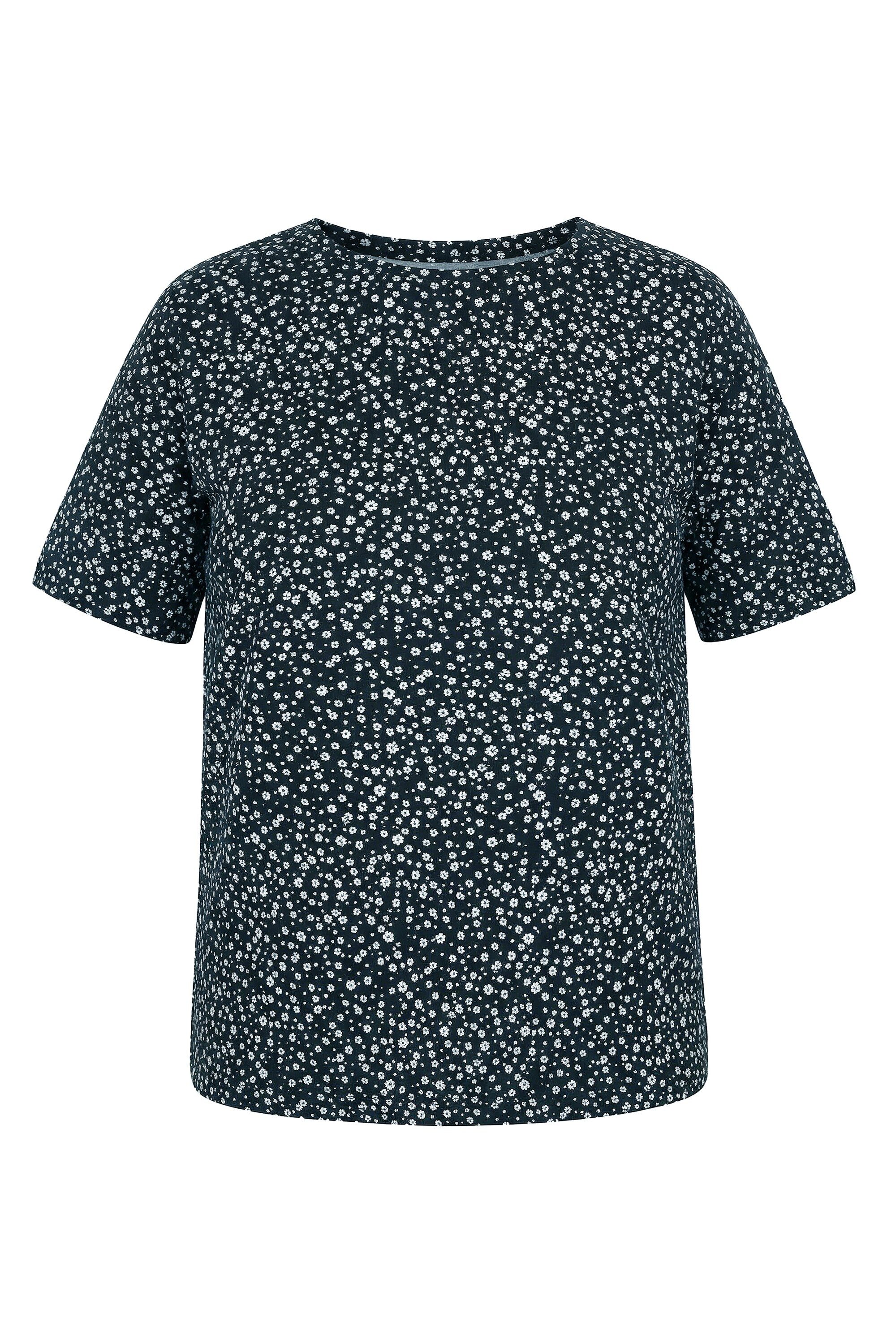 T-Shirt T-Shirt oversized Minimal-Flowers