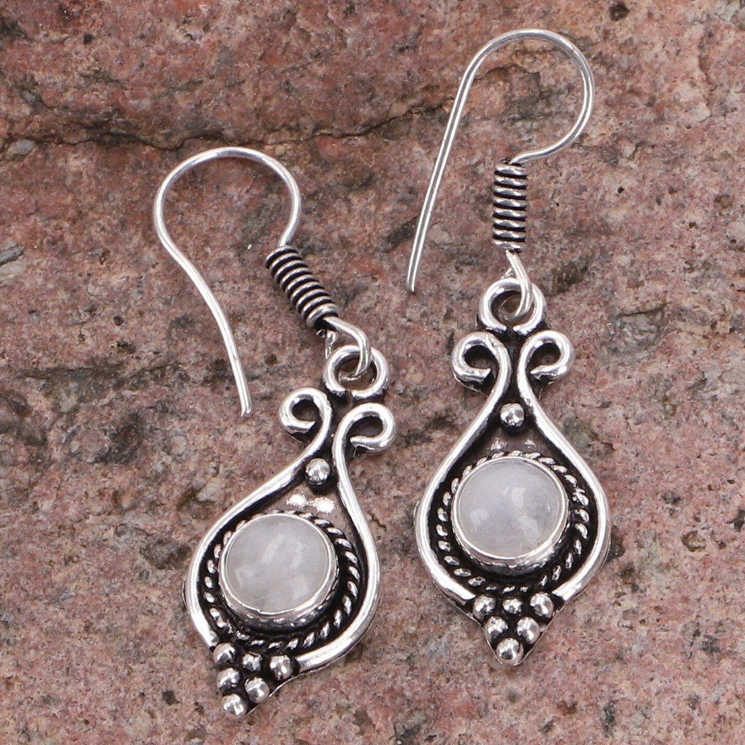 Guru-Shop Paar Ohrhänger Hängeohrring aus Messing, Goa Festival Ohrringe.. günstig online kaufen