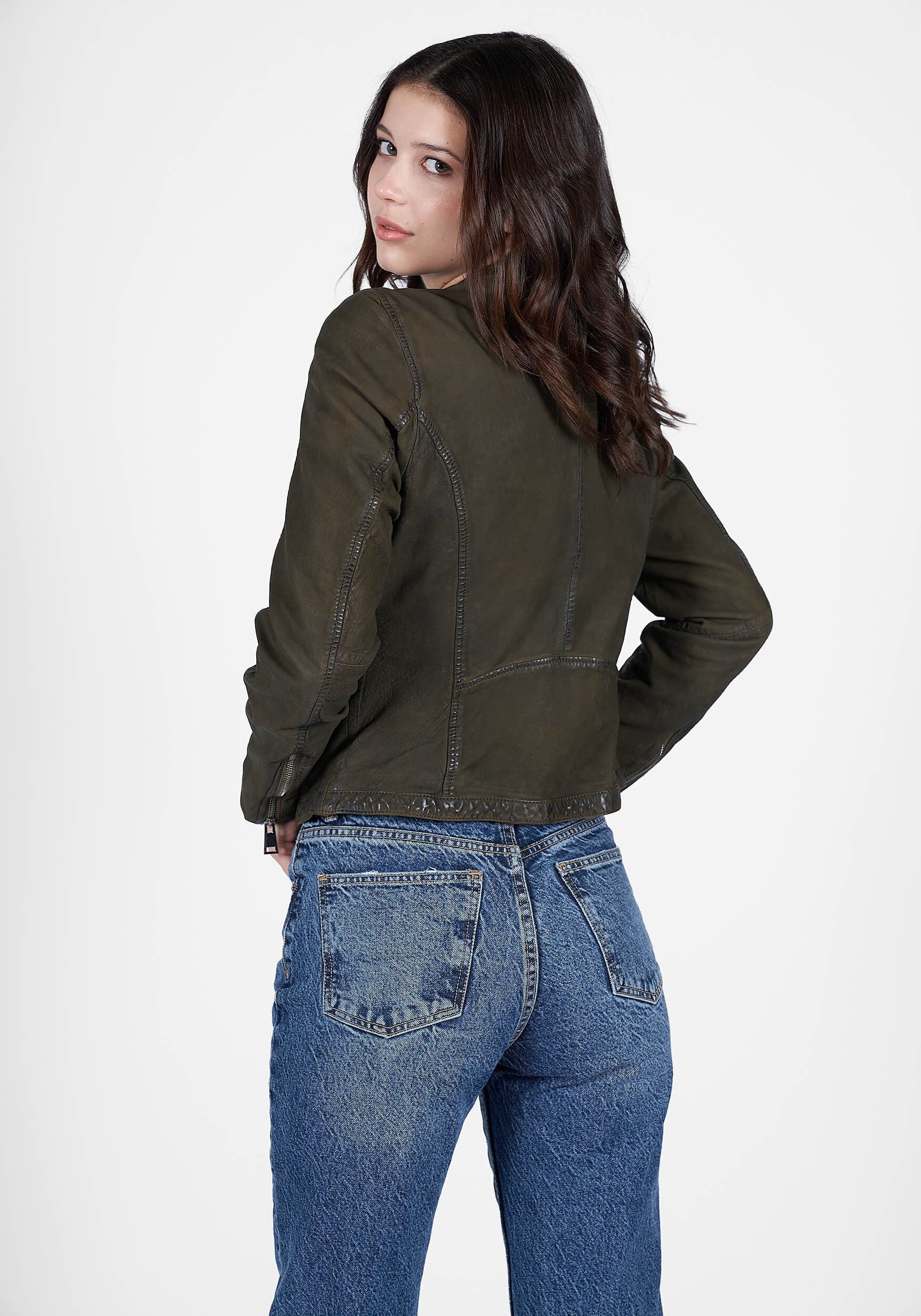 Freaky Nation Lederjacke Fast Tula