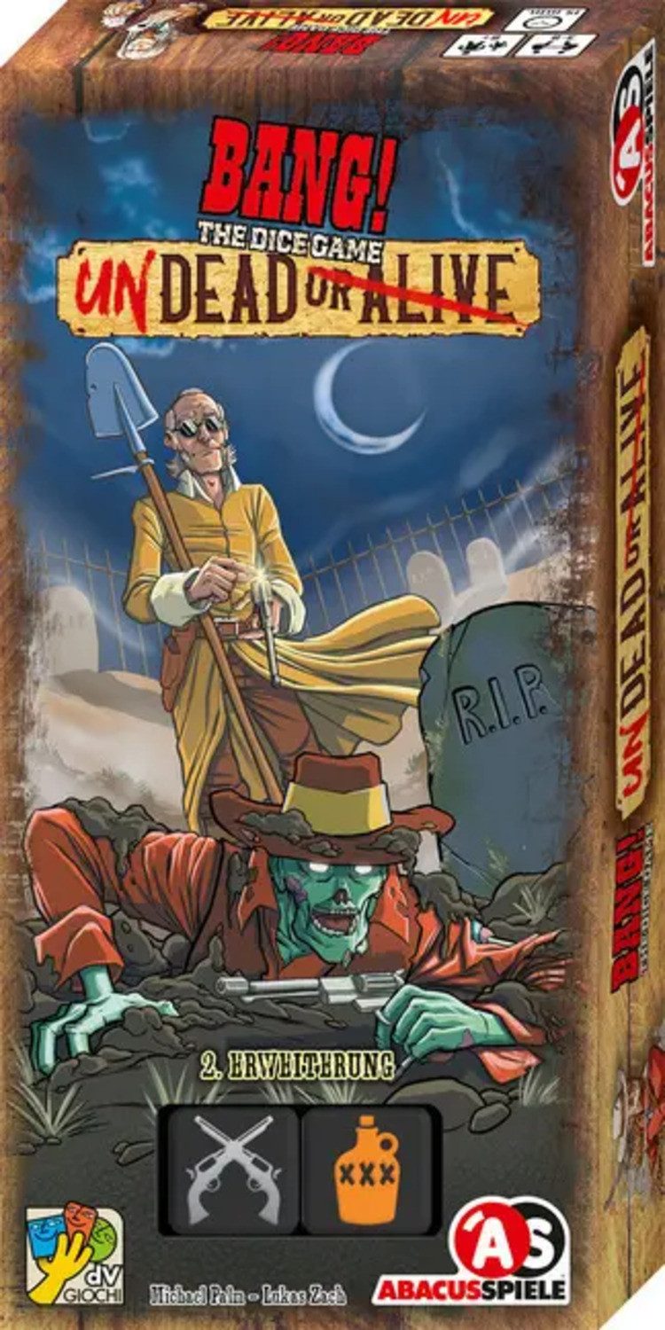 ABACUSSPIELE Spiel BANG! The Dice Game - Undead or Alive (2. Erweiterung)