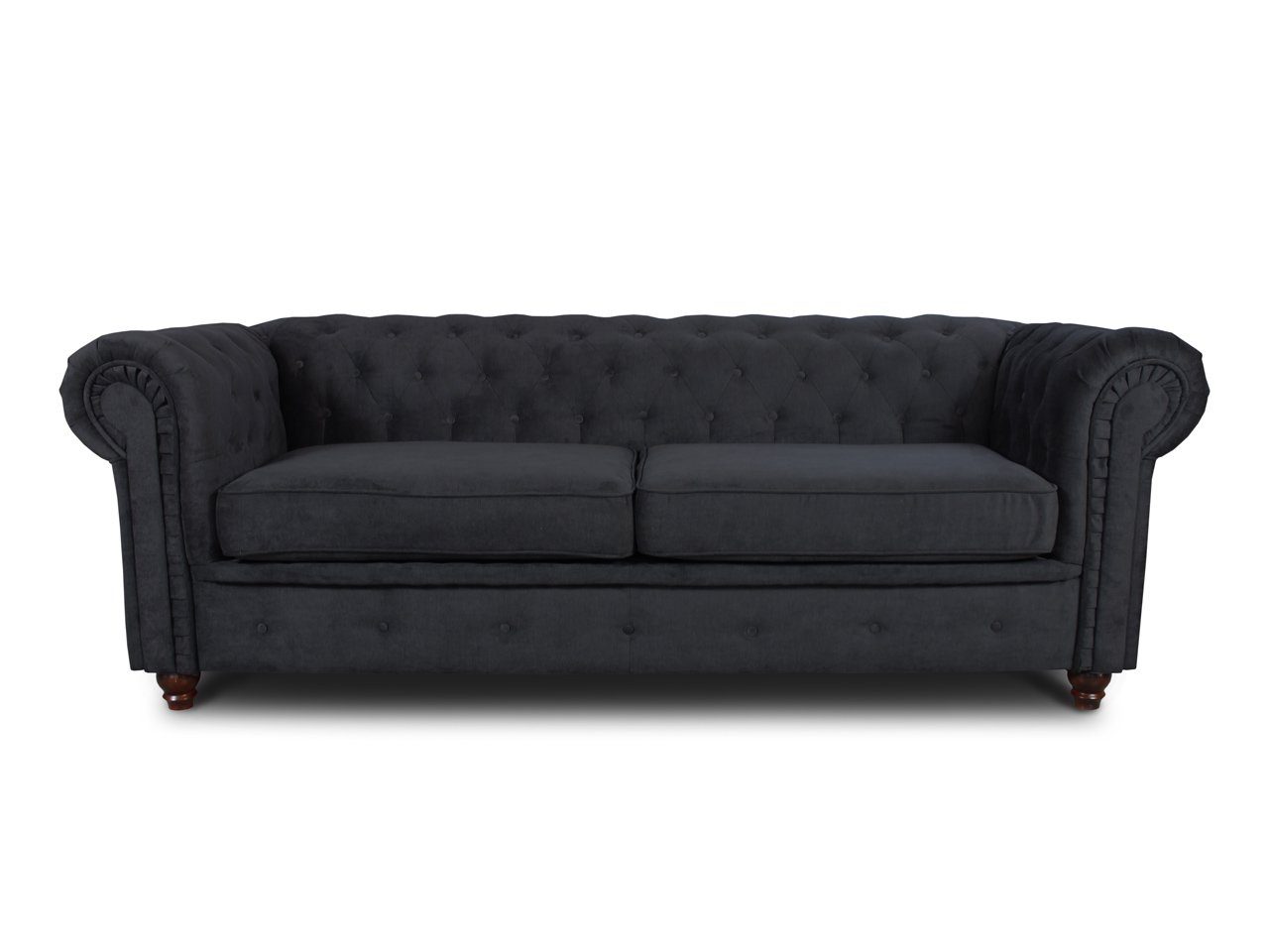 Sofnet Sofa Asti 3, Chesterfield Sofa 3-er, Sofagarnitur, Glamour Couch