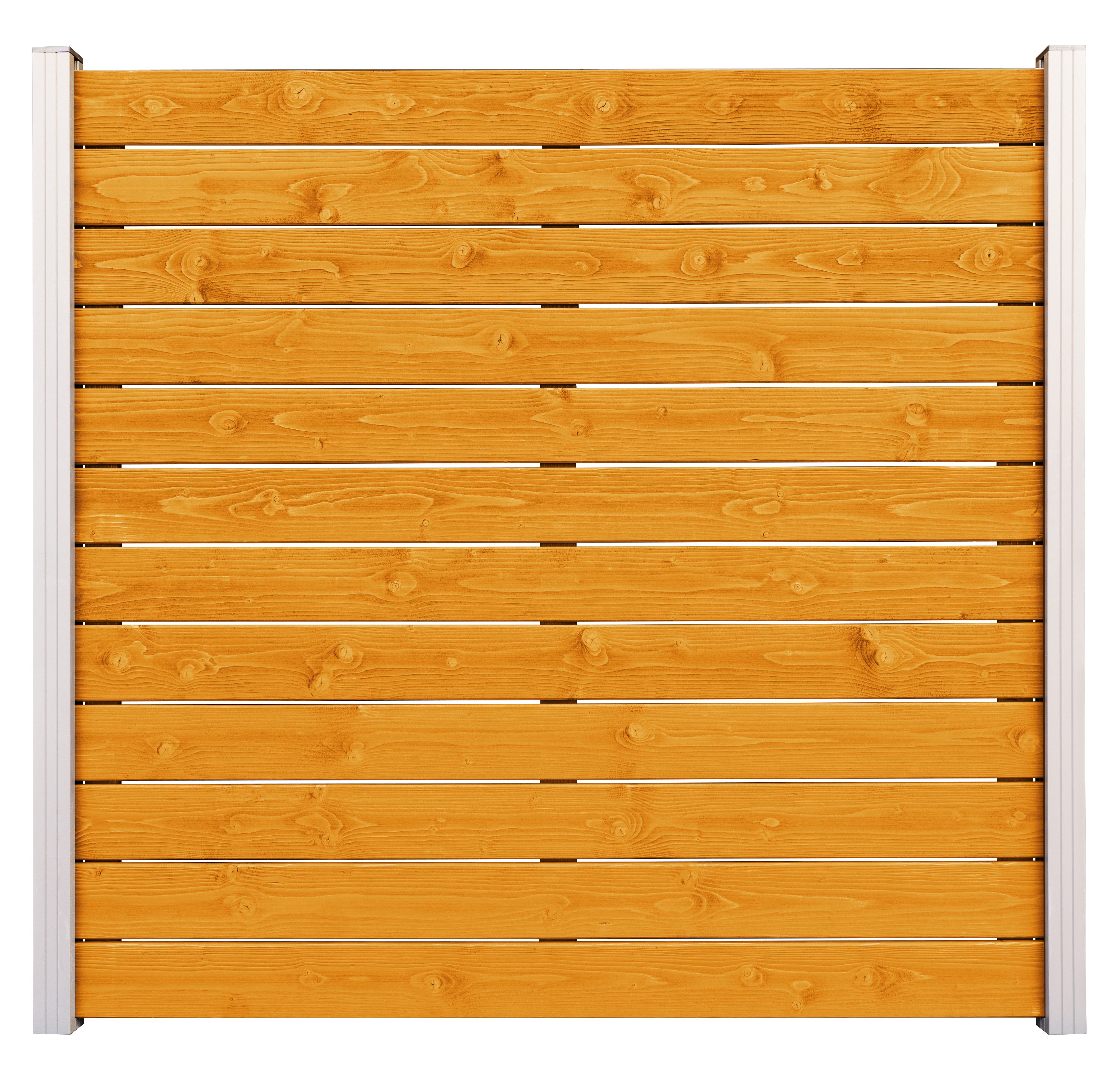 GartenLand Zaun Manchester Fichte/Kiefer 180x180 cm, (Set, Ohne Pfosten, ca. 180x180 cm), Fichte/Kiefer, Lasiert