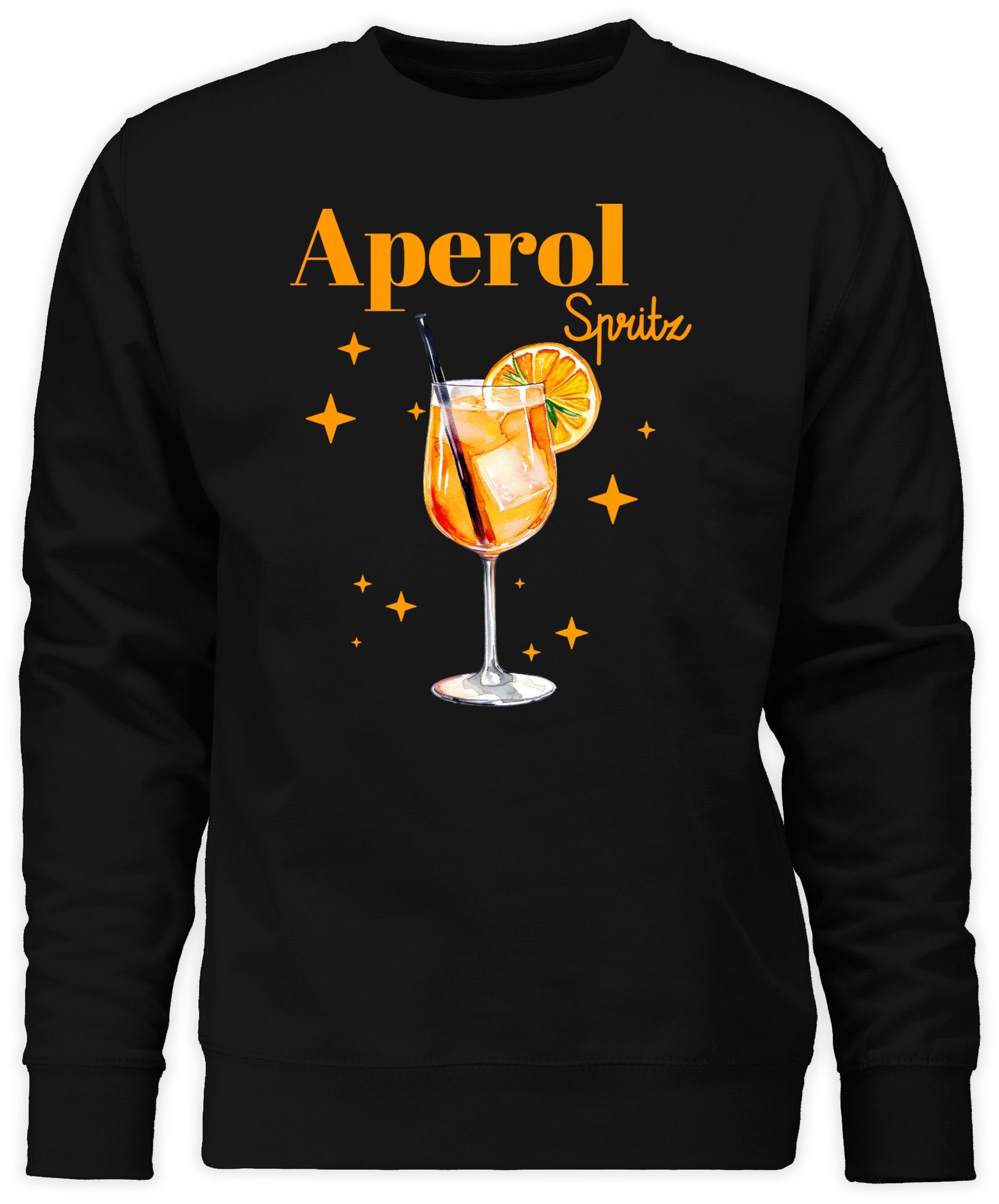Sweatshirt Aperol Spritz Kostüm I Aperoli I Aperollin Freundin Spritztour