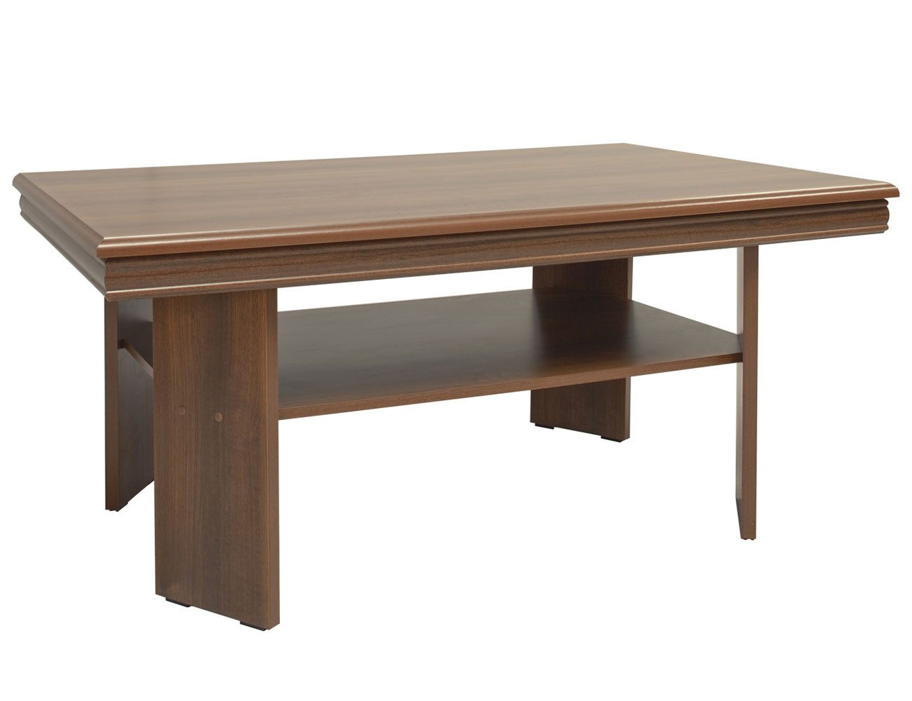 Feldmann-Wohnen Couchtisch Kora, 120x80cm mit Ablage samoa King rustikal
