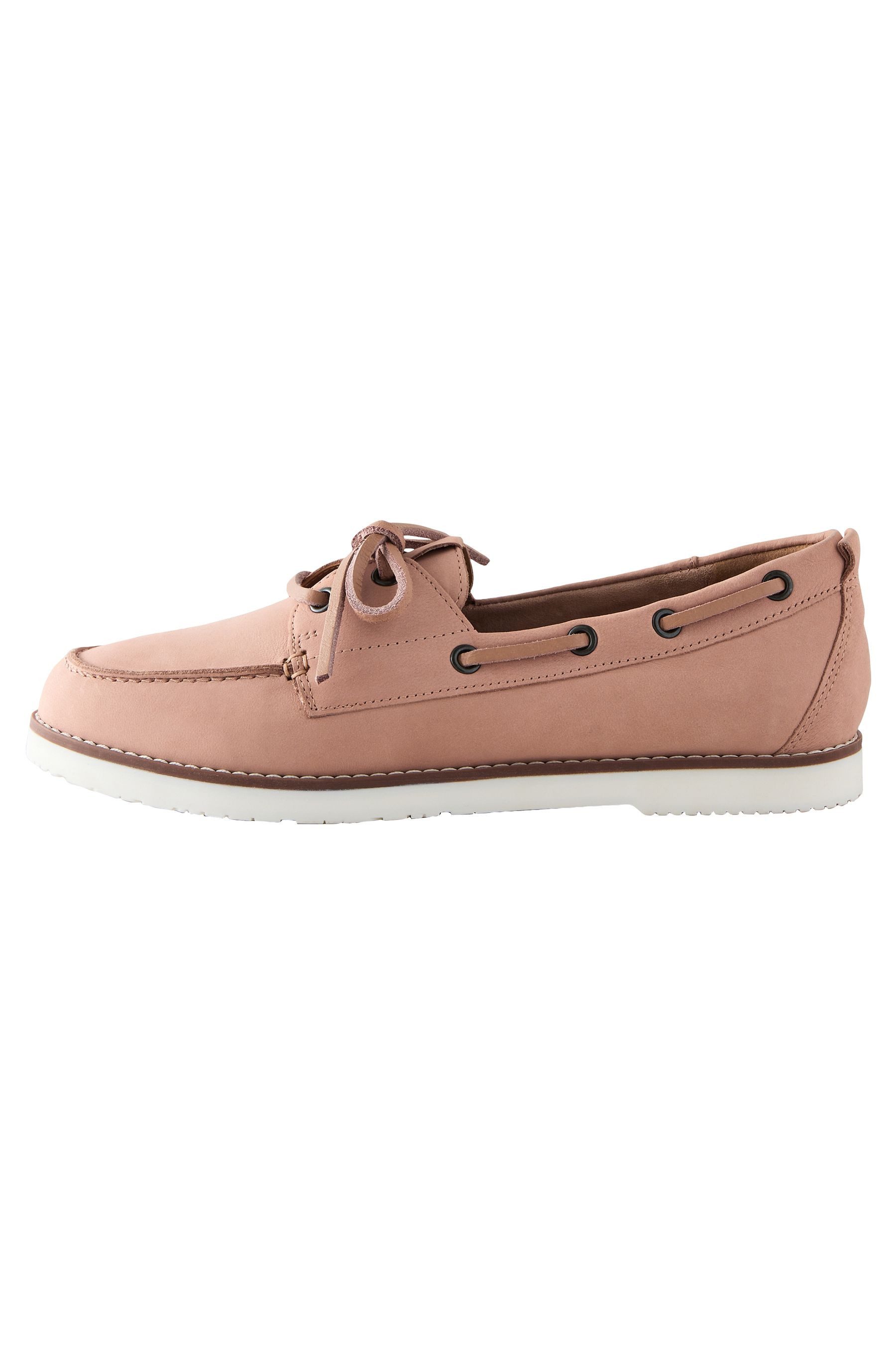 Next Forever Comfort® Leder-Bootsschuhe mit Schnürung günstig online kaufen