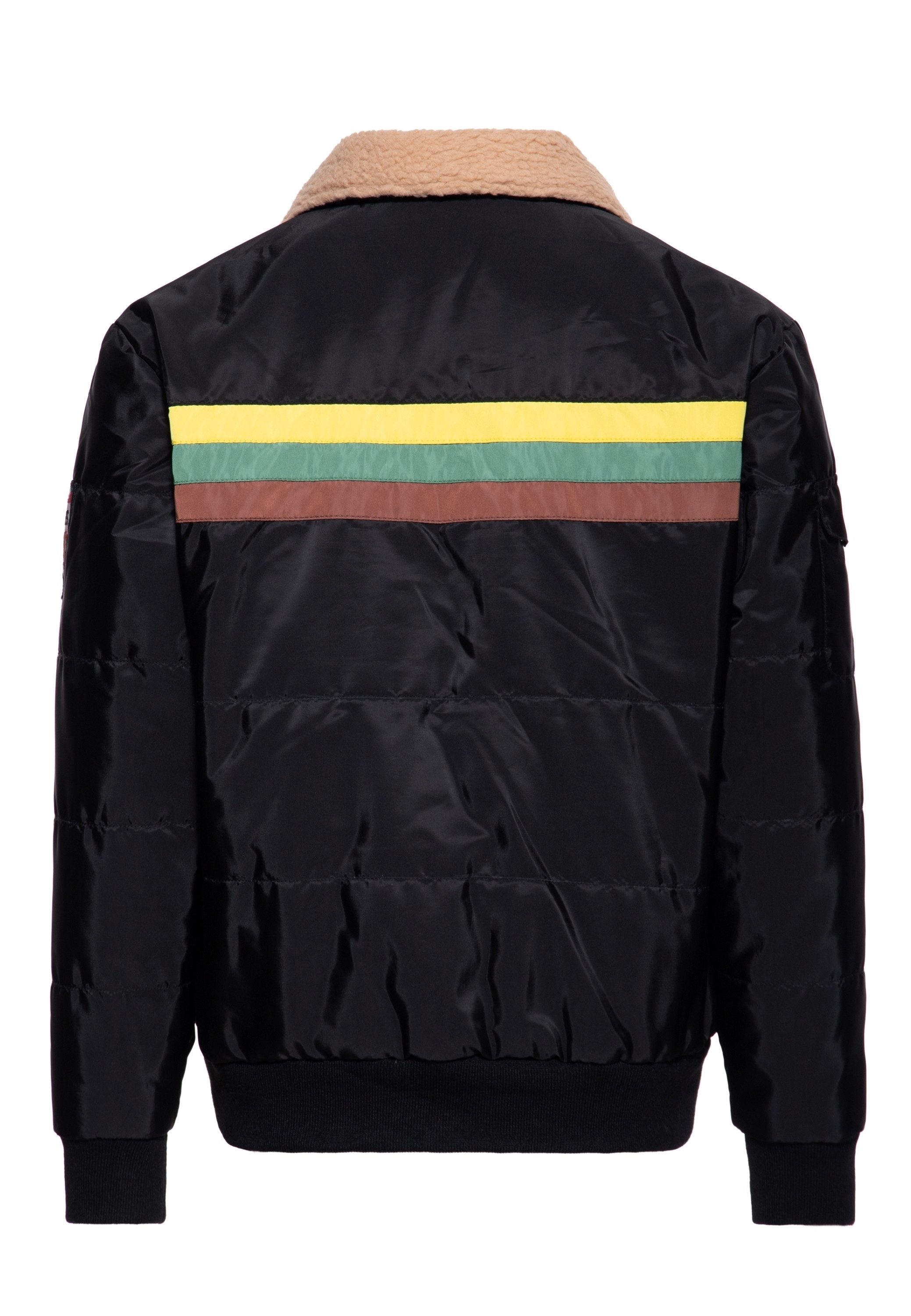 KingKerosin Winterjacke California (1-St) mit Teddykragen günstig online kaufen