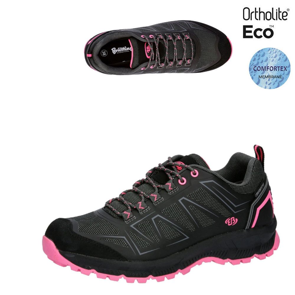 BRÜTTING Brütting - wasserdichte Comfortex Ortholite Schuhe Mount Kimball, pink Outdoorschuh