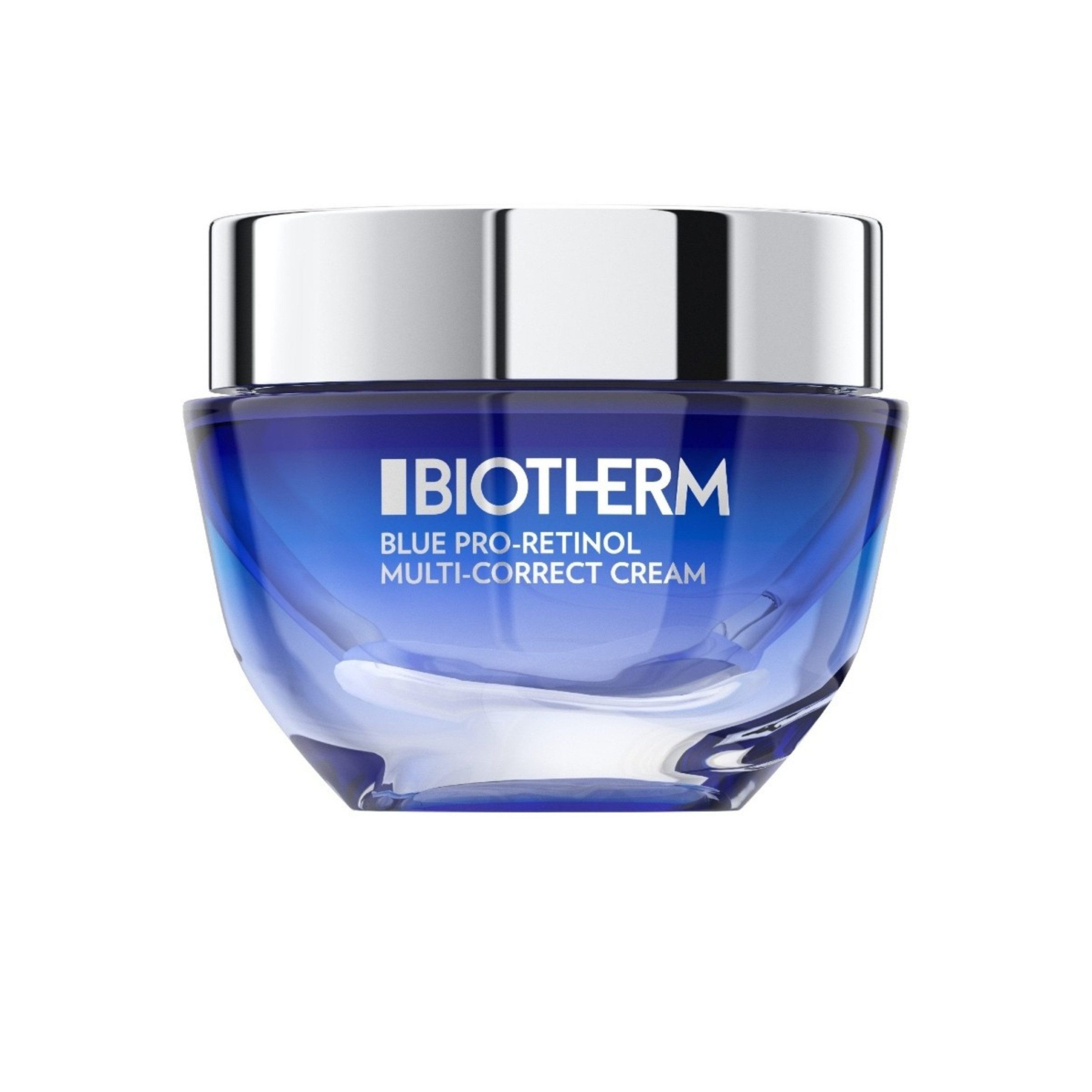 BIOTHERM Anti-Aging-Creme Blue Pro-Retinol 50ml, Mildert sichtbar Falten & verbessert die Hautstruktur