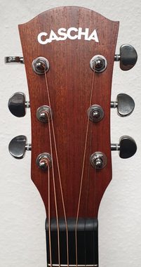 Cascha Westerngitarre CGA200 Stage Series, komplett mit gepolsterter Tasche