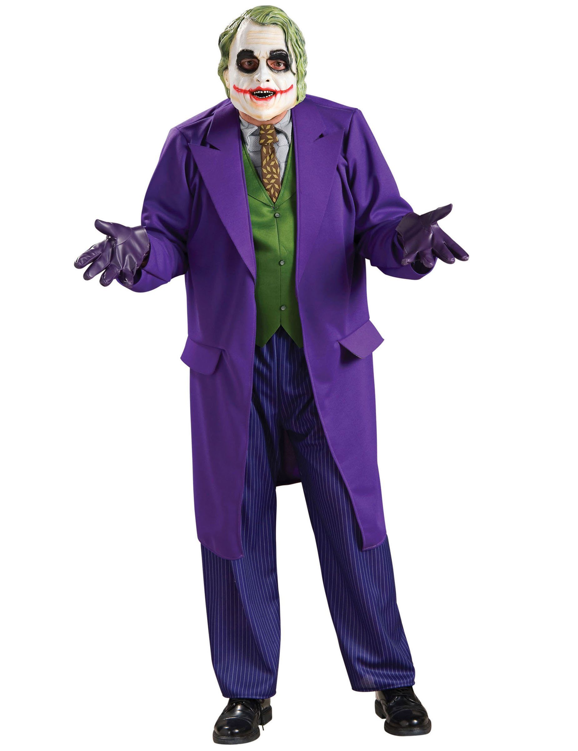 Kostüm Joker Herrenkostüm The Dark Knight Lizenzware lila-grün