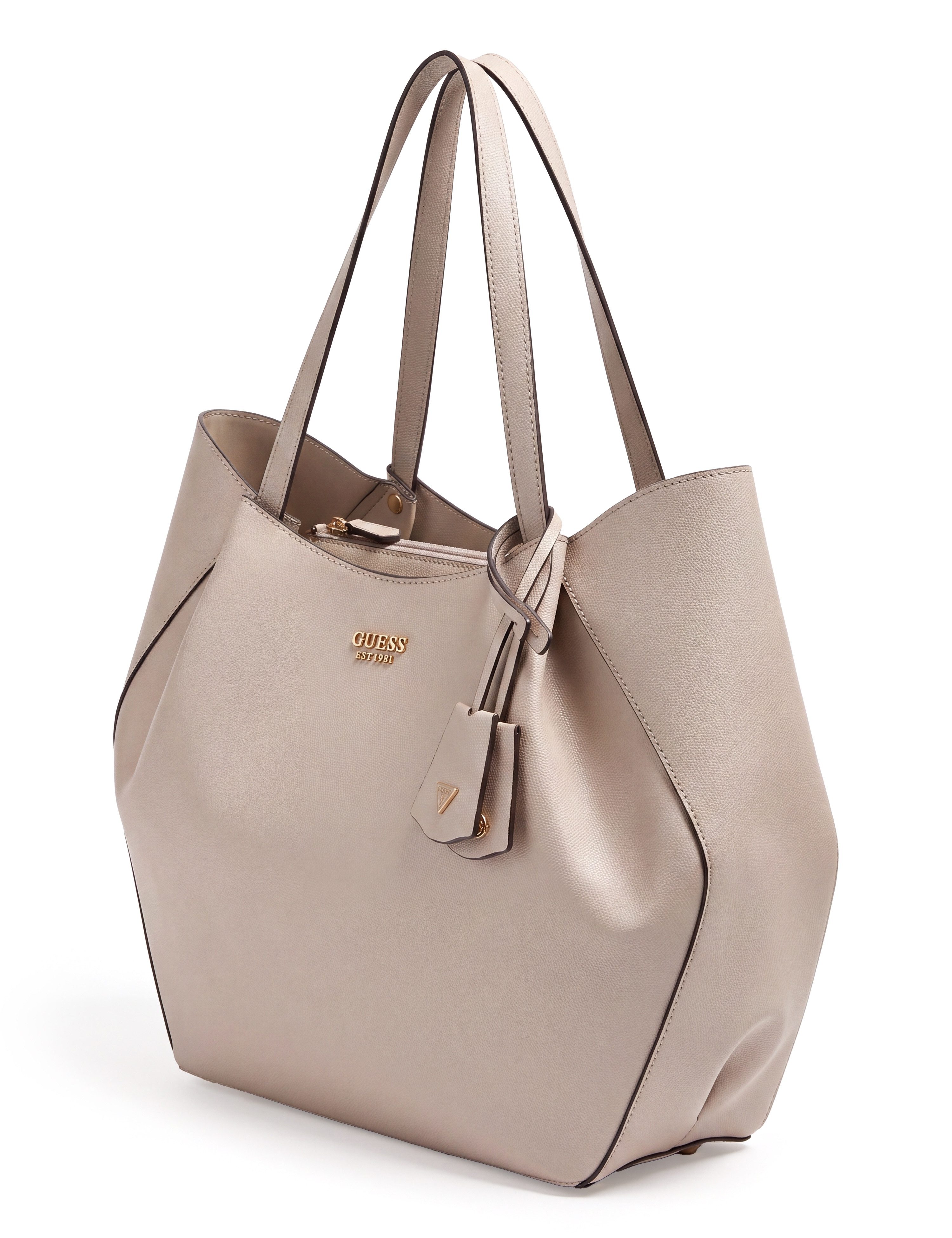 Guess Shopper AMORETTE 2 IN 1 TOTE (Set, Herausnehmbare Innentasche), Damen Handtasche mit herausnehmbarer Innentasche