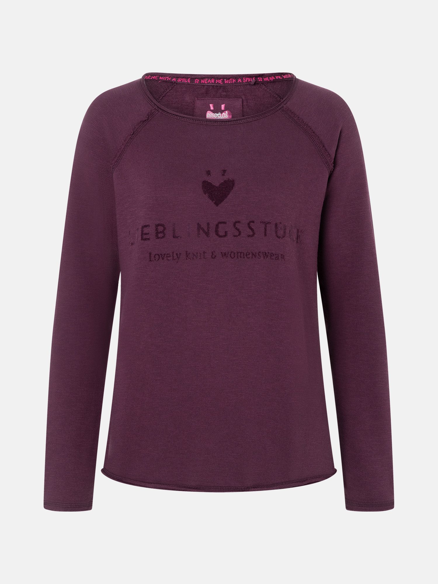 Lieblingsstück Sweatshirt CathrinaEP mit Logo-Print