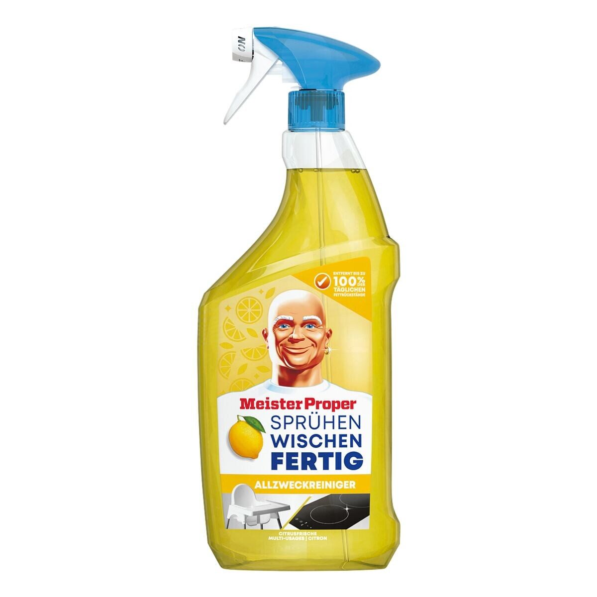 MEISTER PROPER Sprühen - Wischen - Fertig - Zitrone Allzweckreiniger (800 ml)