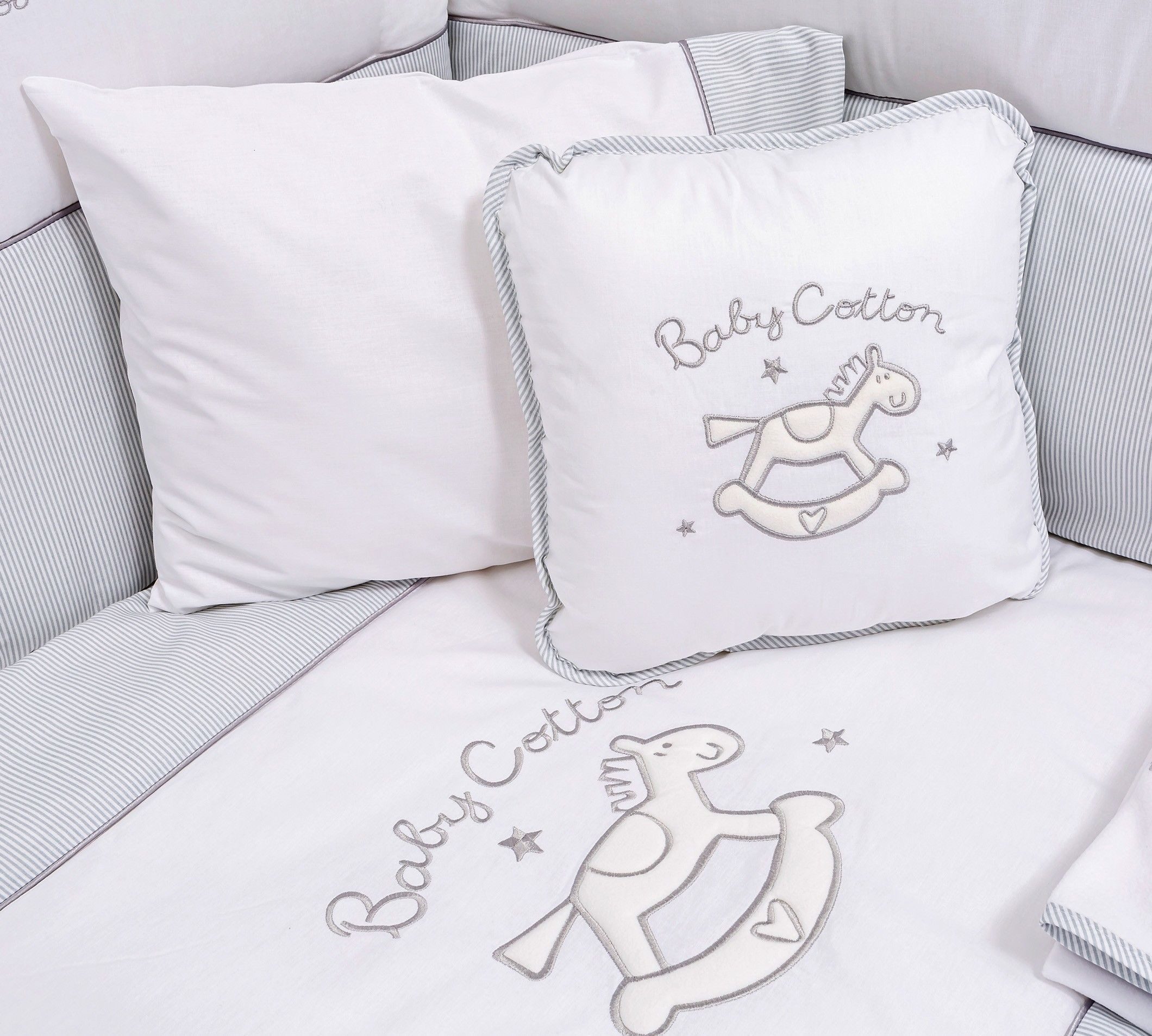 Babybettwäsche Bettwäsche-Set BABY COTTON, 70x110 cm