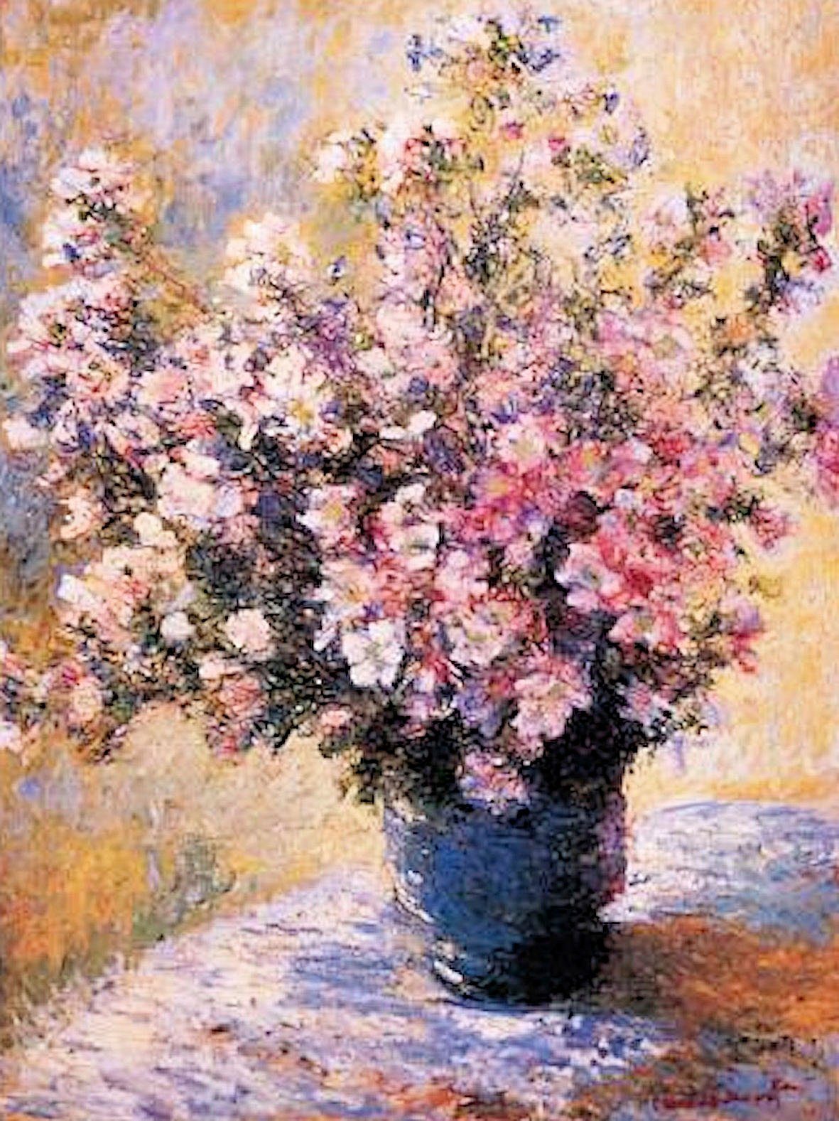 Home affaire Kunstdruck »MONET / Blumenvase«, (1 Stück)-Otto
