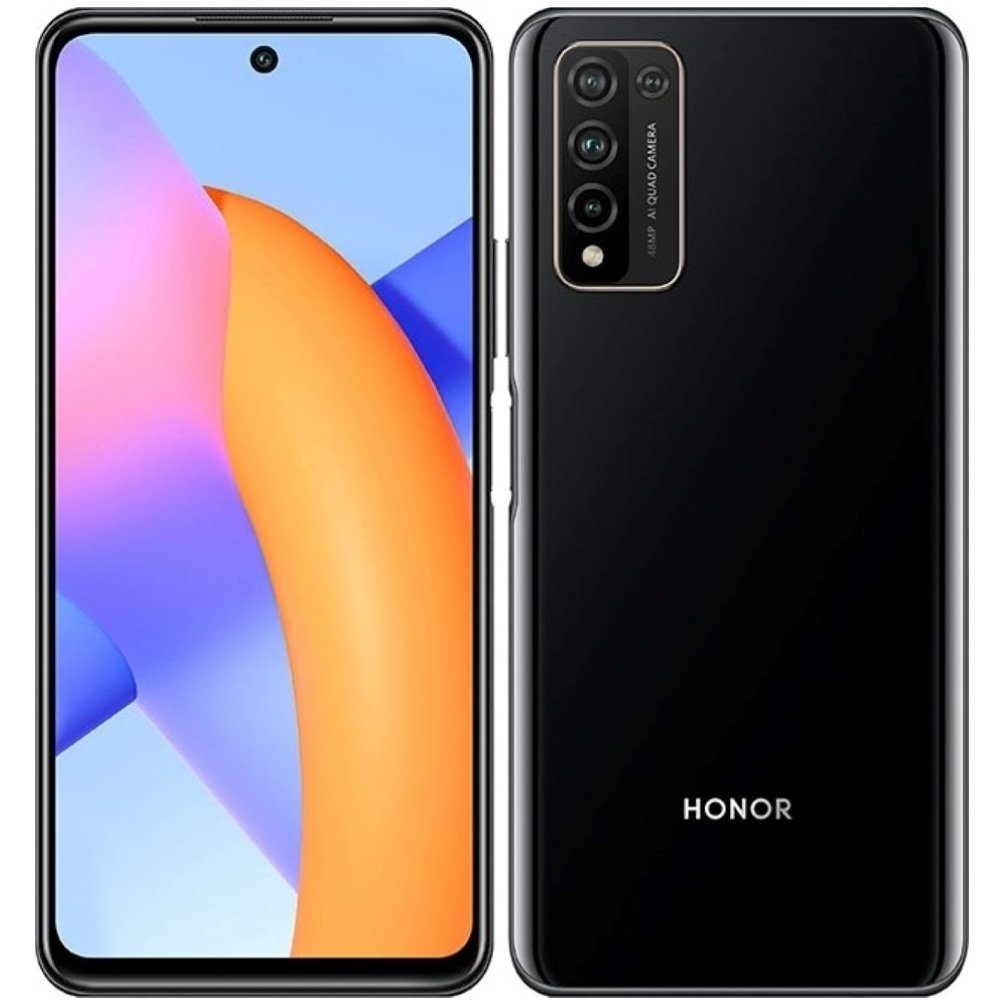 Huawei Honor 10X Lite 128 GB / 4 GB - SmartphonHonor midnight black  Smartphone (17,02 cm/6,67 Zoll, 128 GB Speicherplatz, 48 MP Kamera)