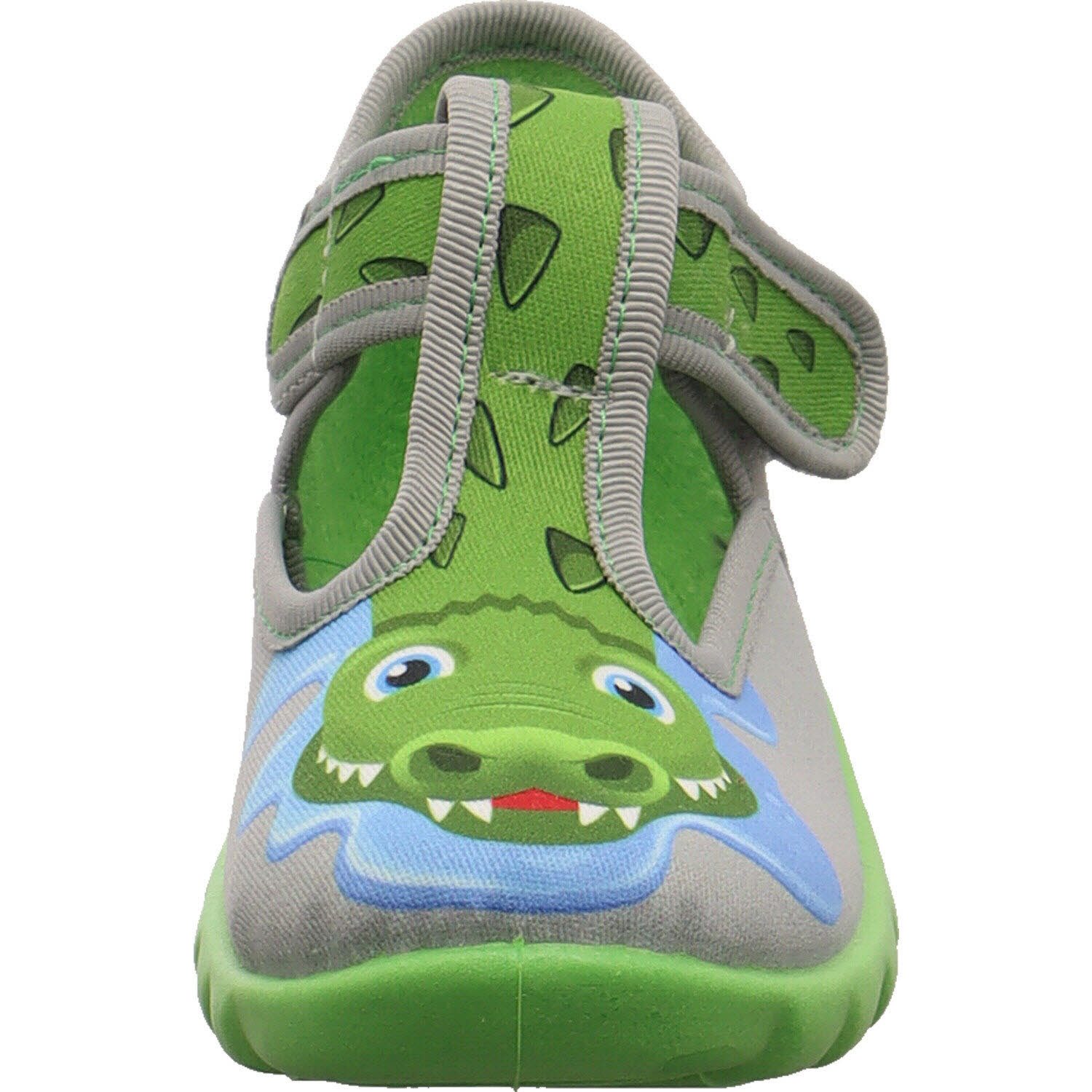 Fischer-Markenschuh Krokodil Hausschuh