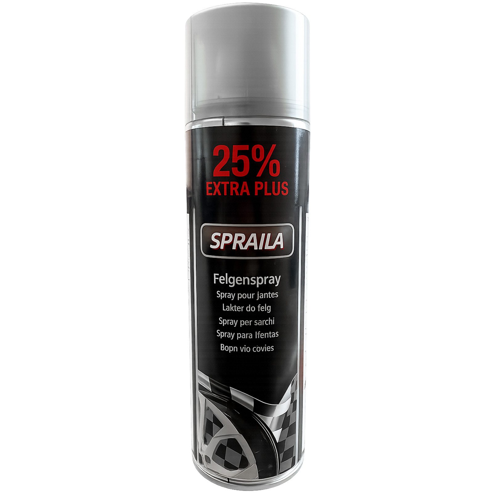 belton Sprühlack 1 x Spraila Auto Lackspray Dose Felgenspray Silber 500ml