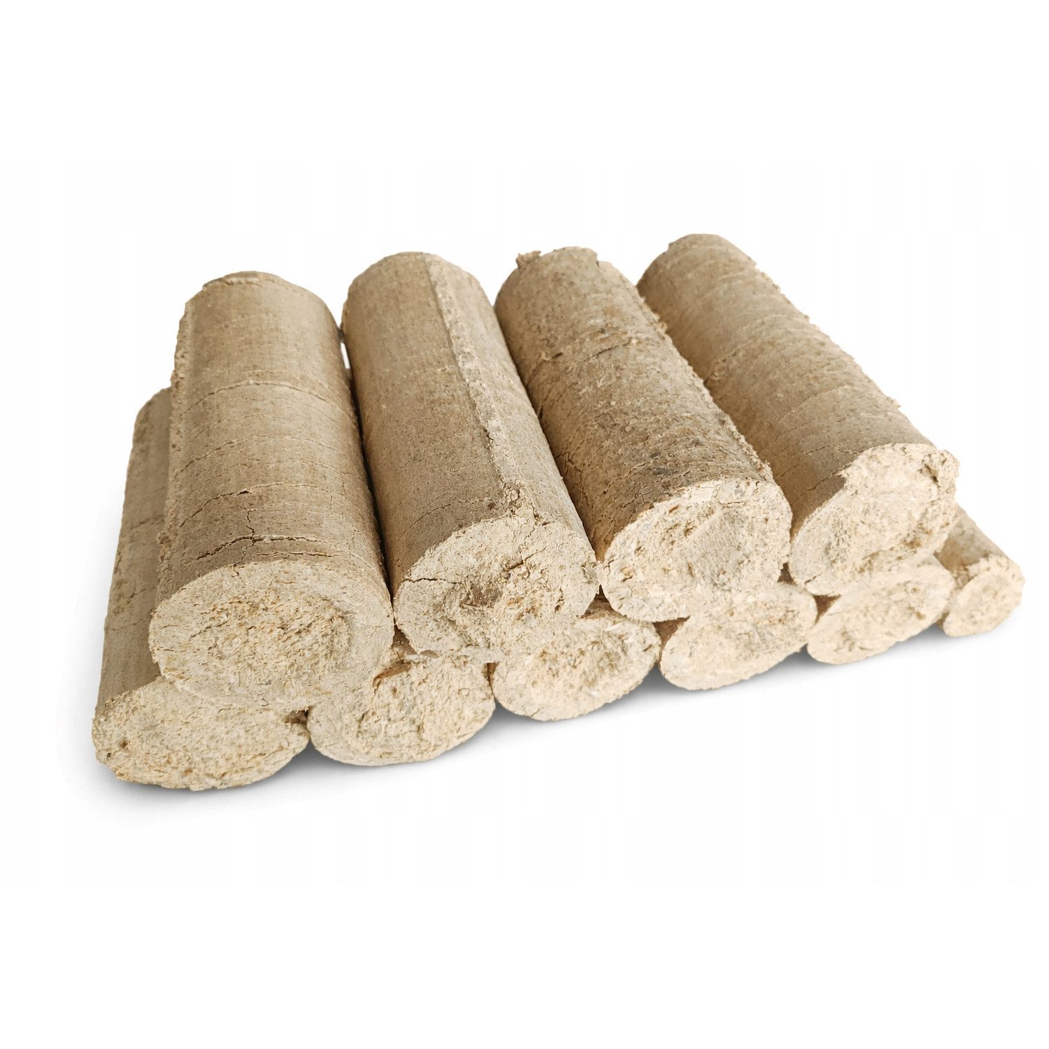WOODOK Holzbriketts 25 kg Brennstoff Kaminbriketts, 25 kg, Buchenholz, Länge des Briketts: ca. 7 bis ca. 15–25 cm