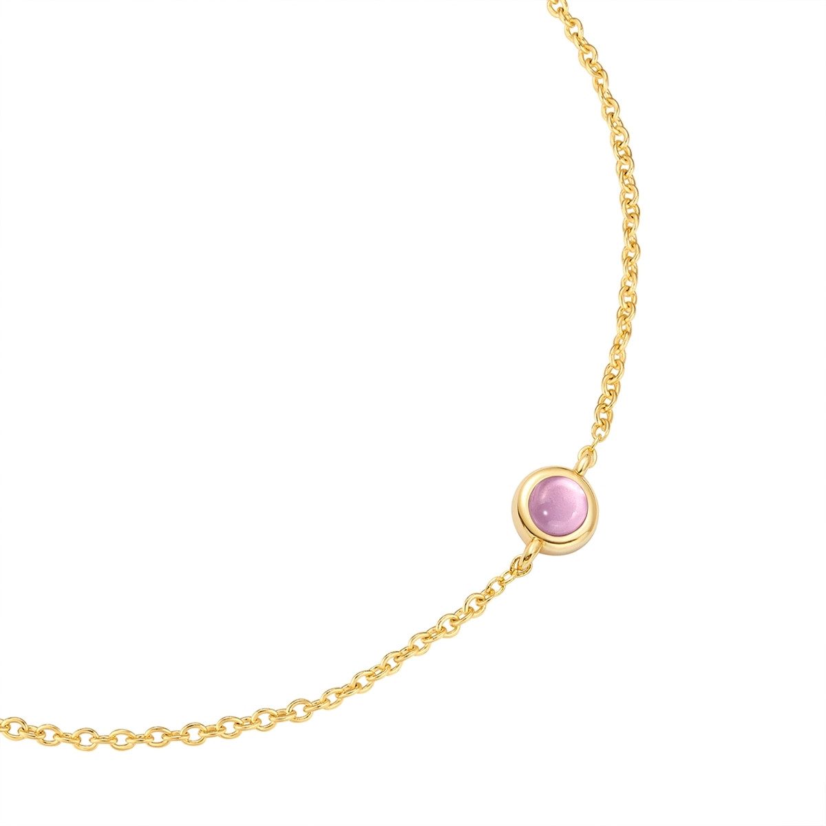 Glanzstücke München Gliederarmband GSM4003 (1-tlg), mit Amethyst günstig online kaufen
