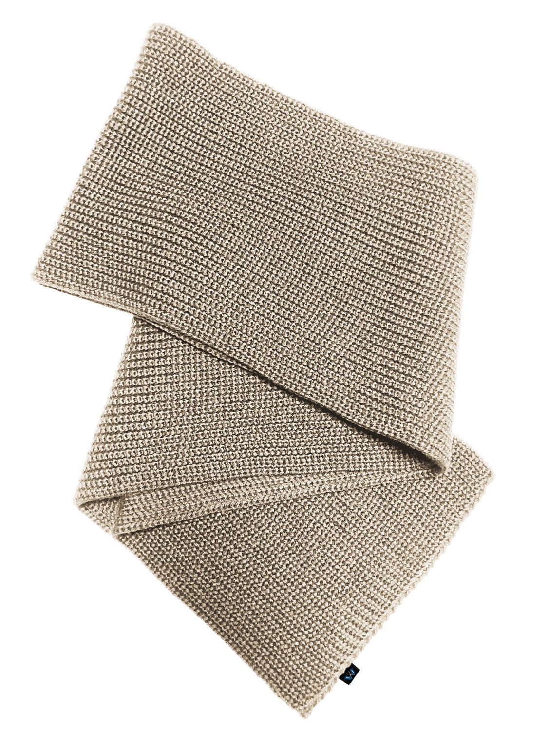 Blauer Peter Strickschal, aus Merino in günstig online kaufen