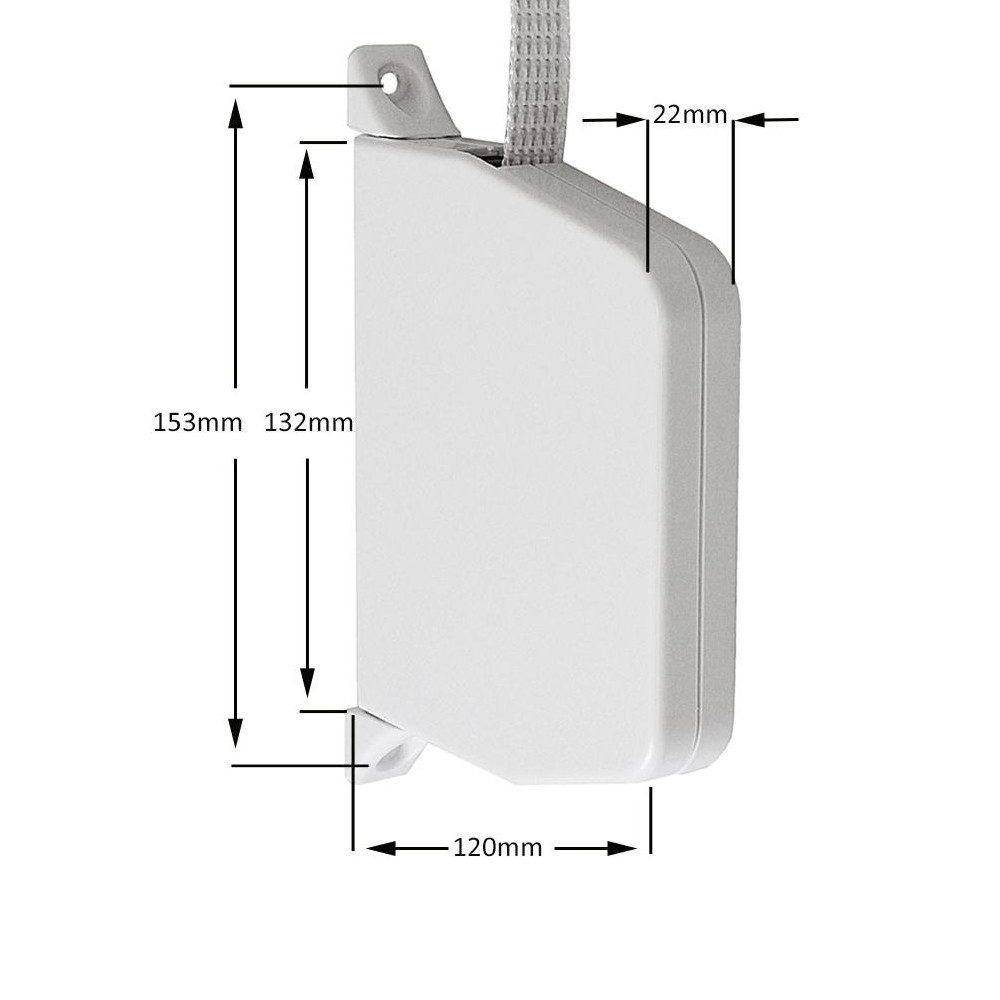 Inovatec Aufputz-Gurtwickler Rollladen Aufschraubwickler Mini + günstig online kaufen