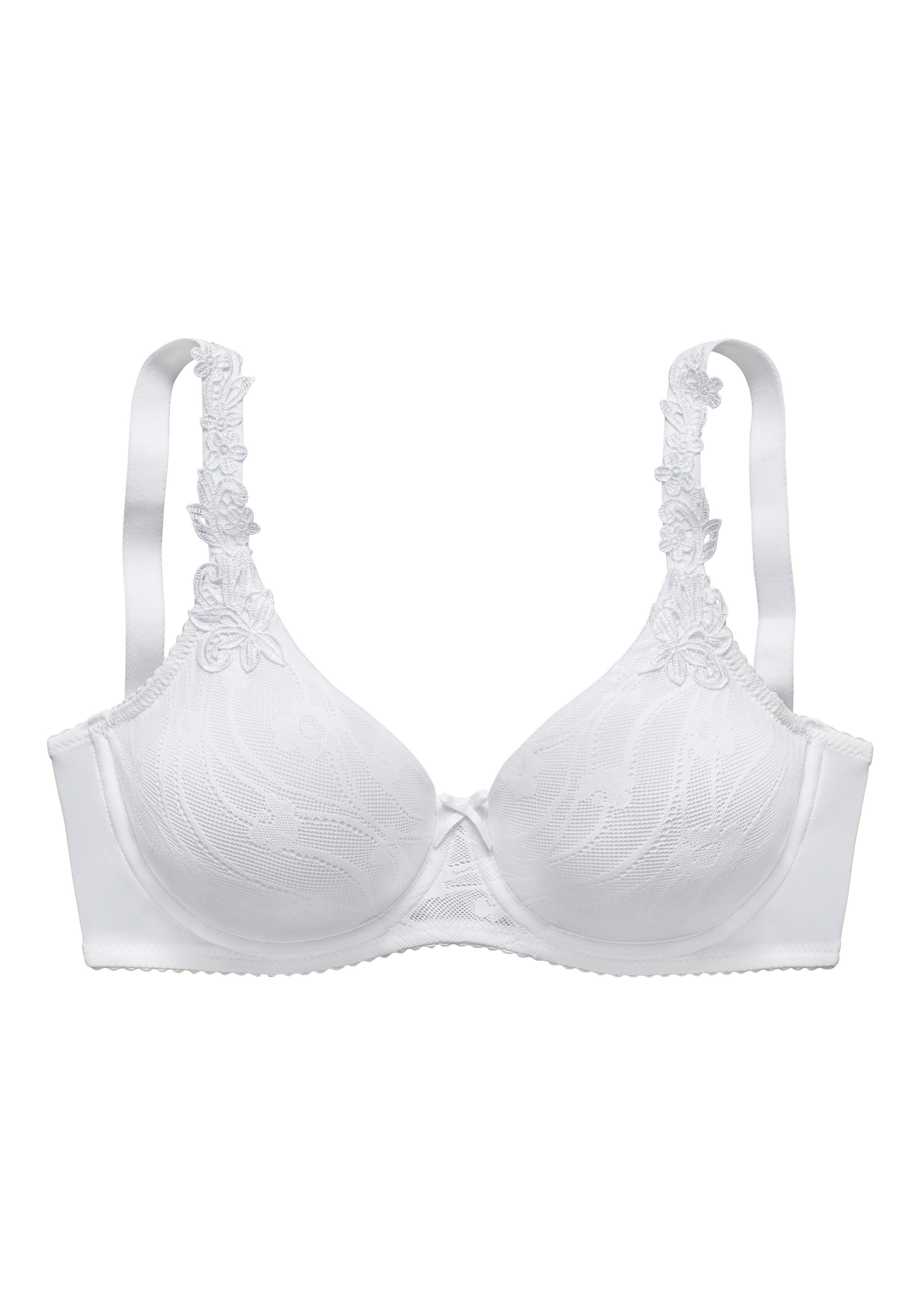 Nuance by Lascana Minimizer-BH mit Cups aus hübscher allover Spitze & hübschen Stickereimotiven – Bild 2 von 5
