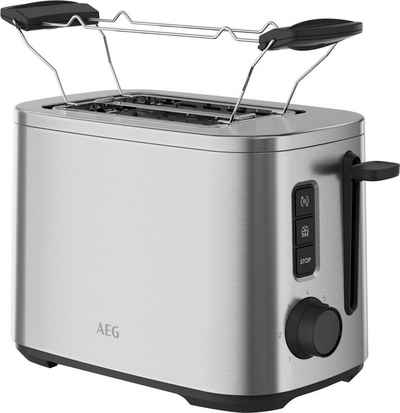 AEG Toaster T5-1-4ST, 2 Schlitze, für 2 Scheiben, 800 W