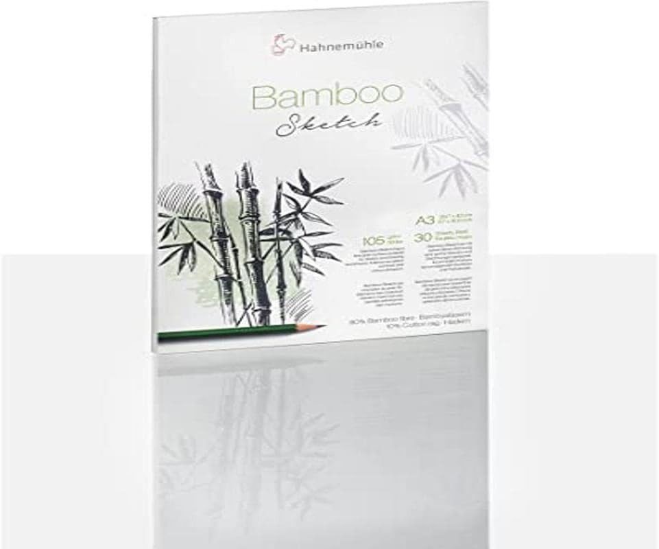 Hahnemühle Skizzenblock Bamboo Sketch A3, 105g/m², 30 Blatt