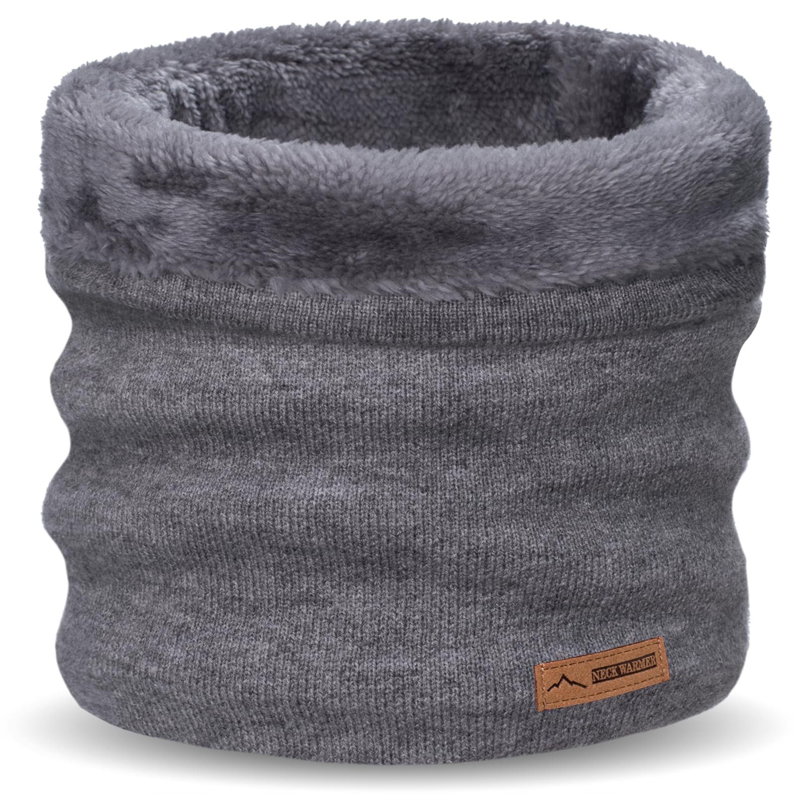 Halswärmer Winter Schlauchschal Unisex Ski, Fleece Schlauchschal Halstuch