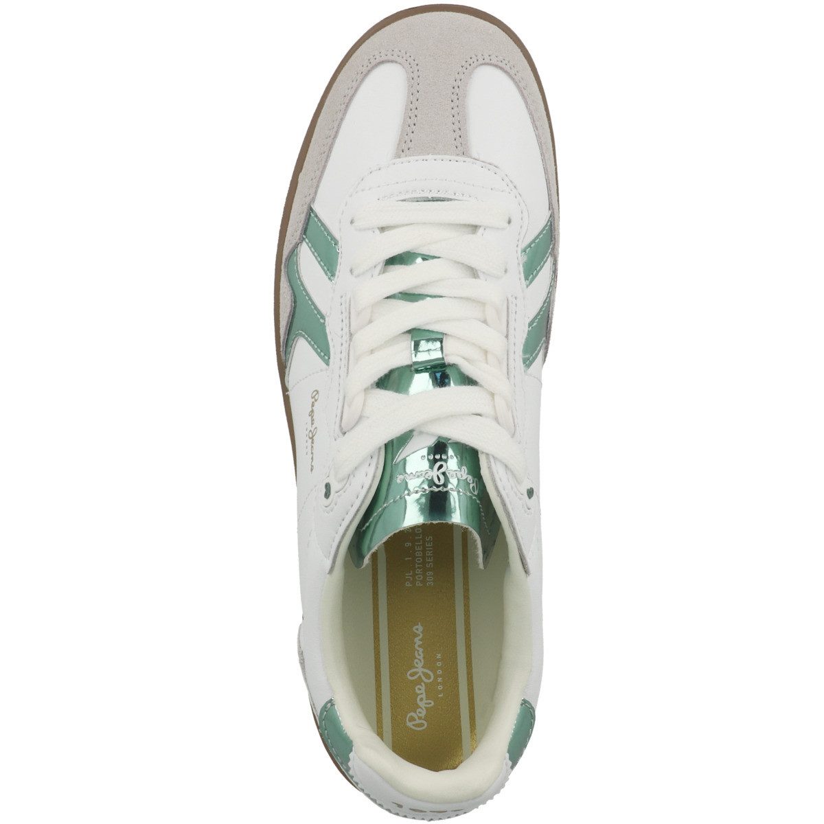 Pepe Jeans Ball Rise Damen Sneaker Turnschuhe, Sportschuhe, Freizeitschuhe, Halbschuhe, Schnürschuhe